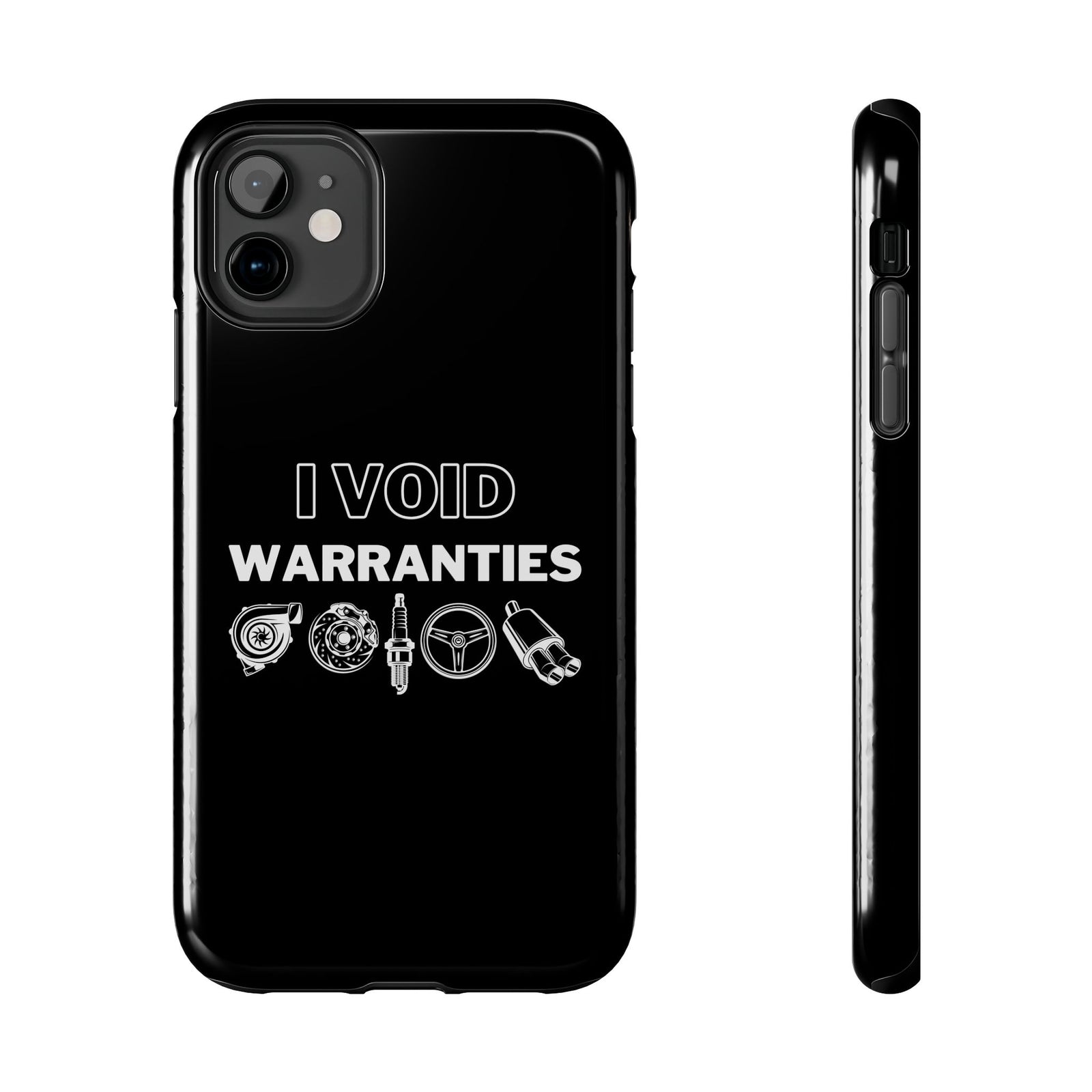 Void Warranties phone case | car guy gearhead gift