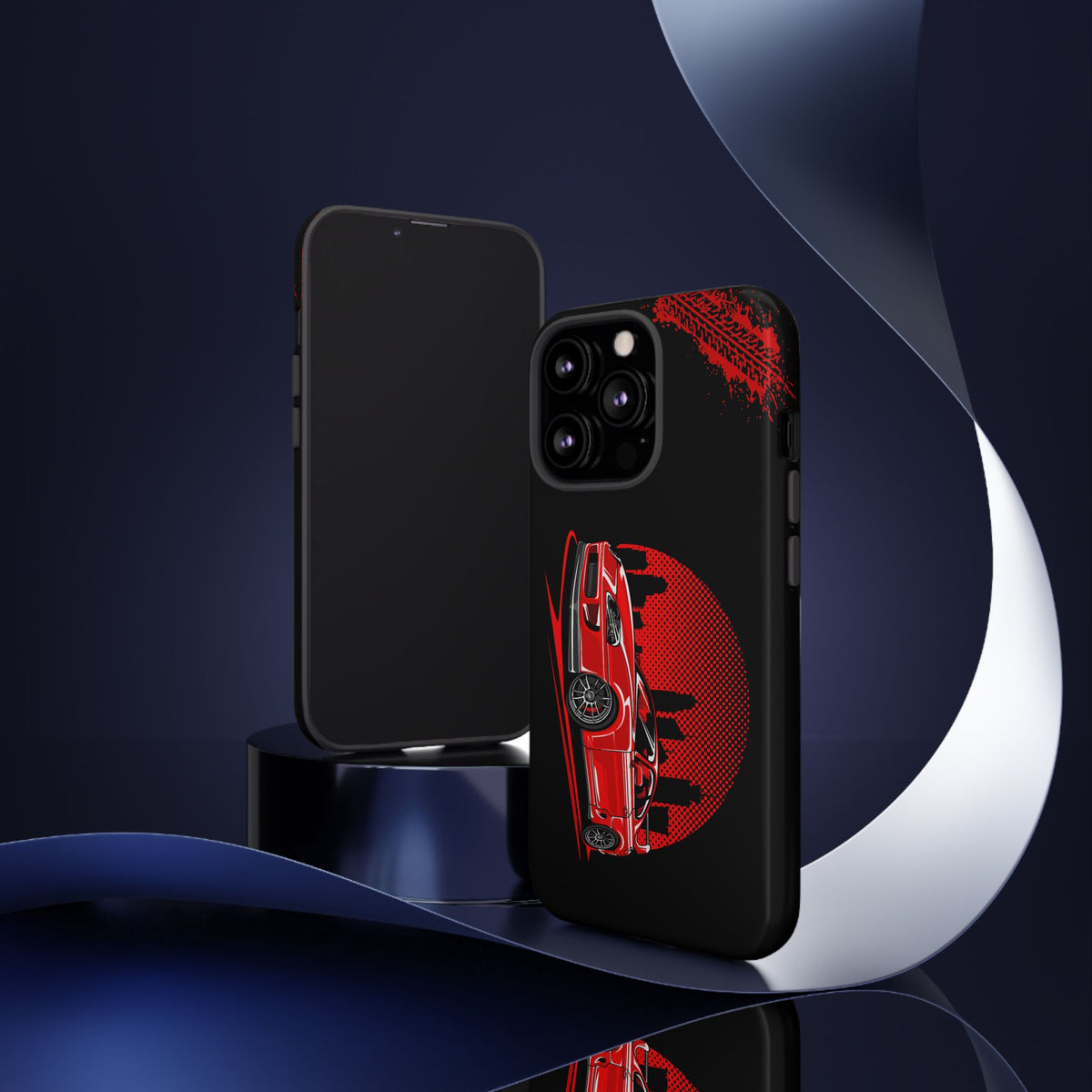 MKIV A80 Supra 2JZ Red City Tough Phone Case | JDM Car Guy Gift