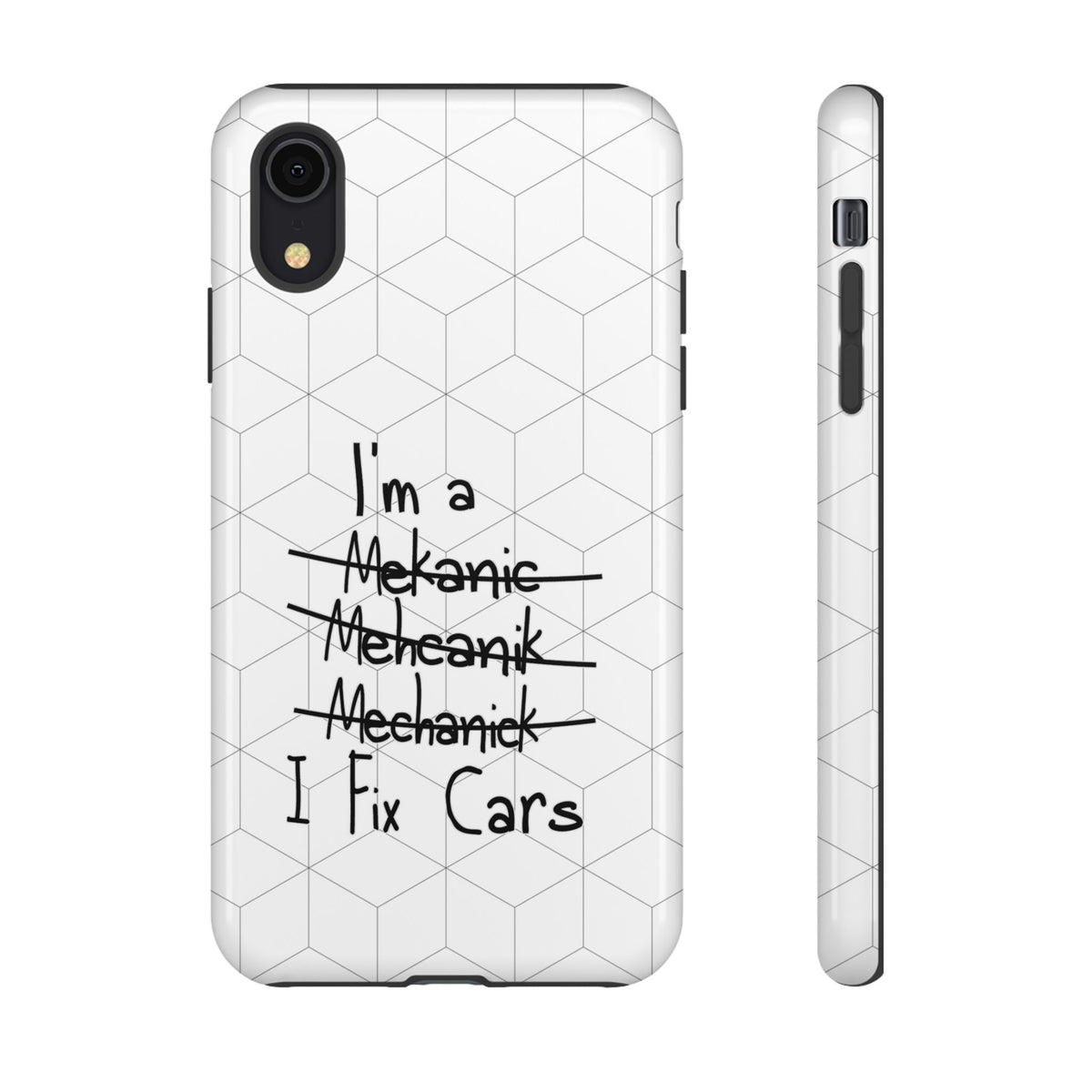 Mechanic I Fix Cars Funny Tough Phone Case | Car Guy Gift