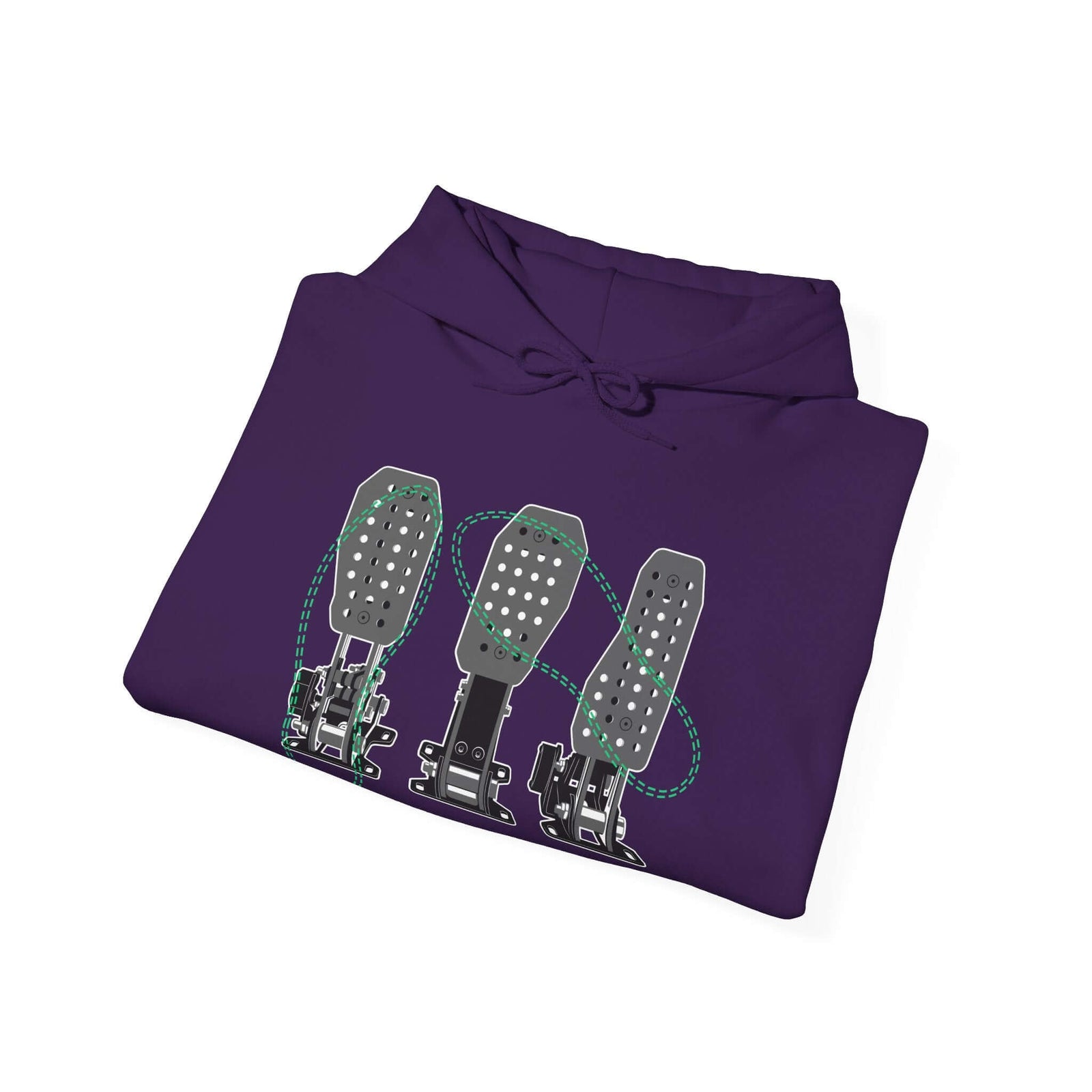 Racing Pedals Hoodie | Sim Racing Car Enthusiast Gift