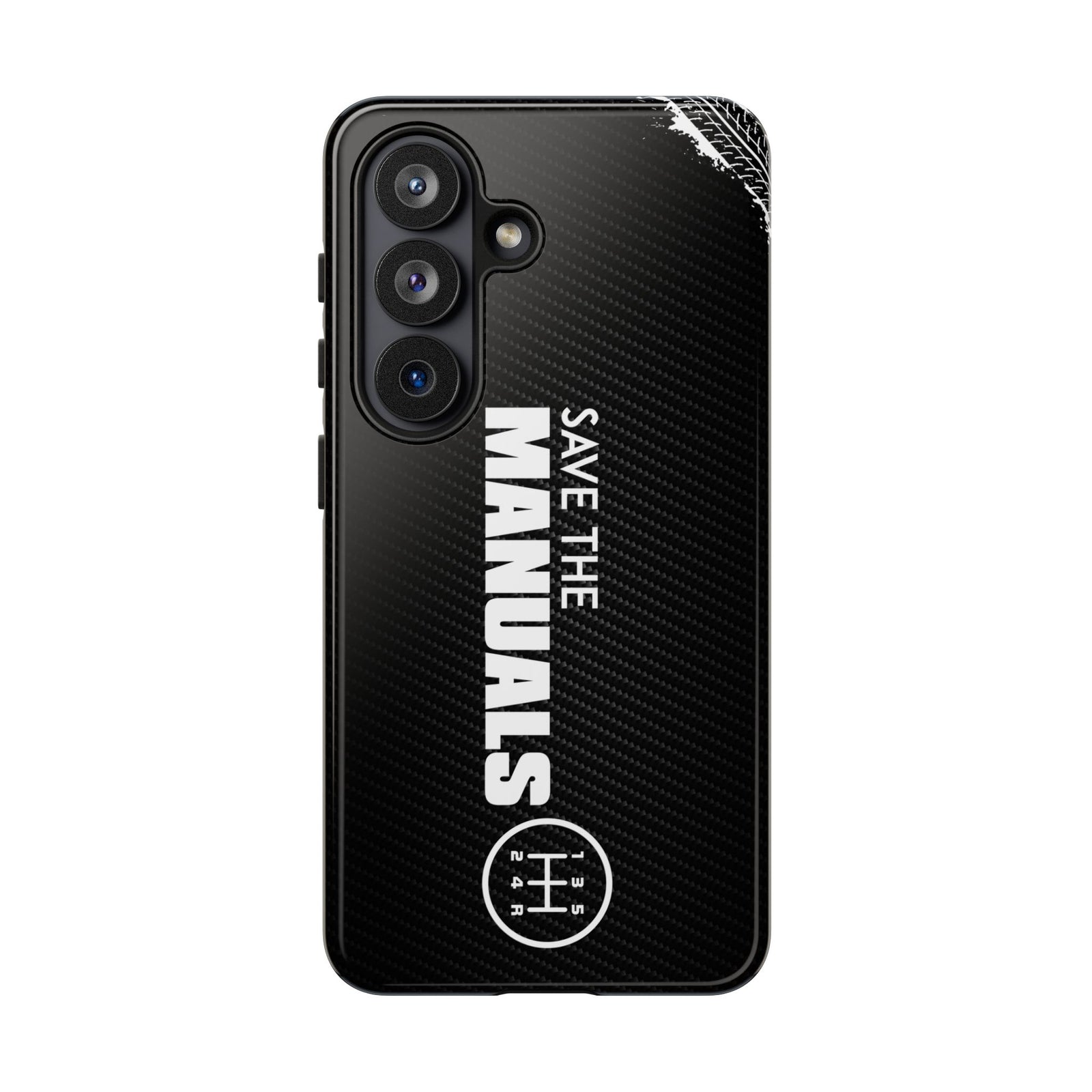 Save The Manuals Tough Phone Case | Manual Transmission Car Guy Gift