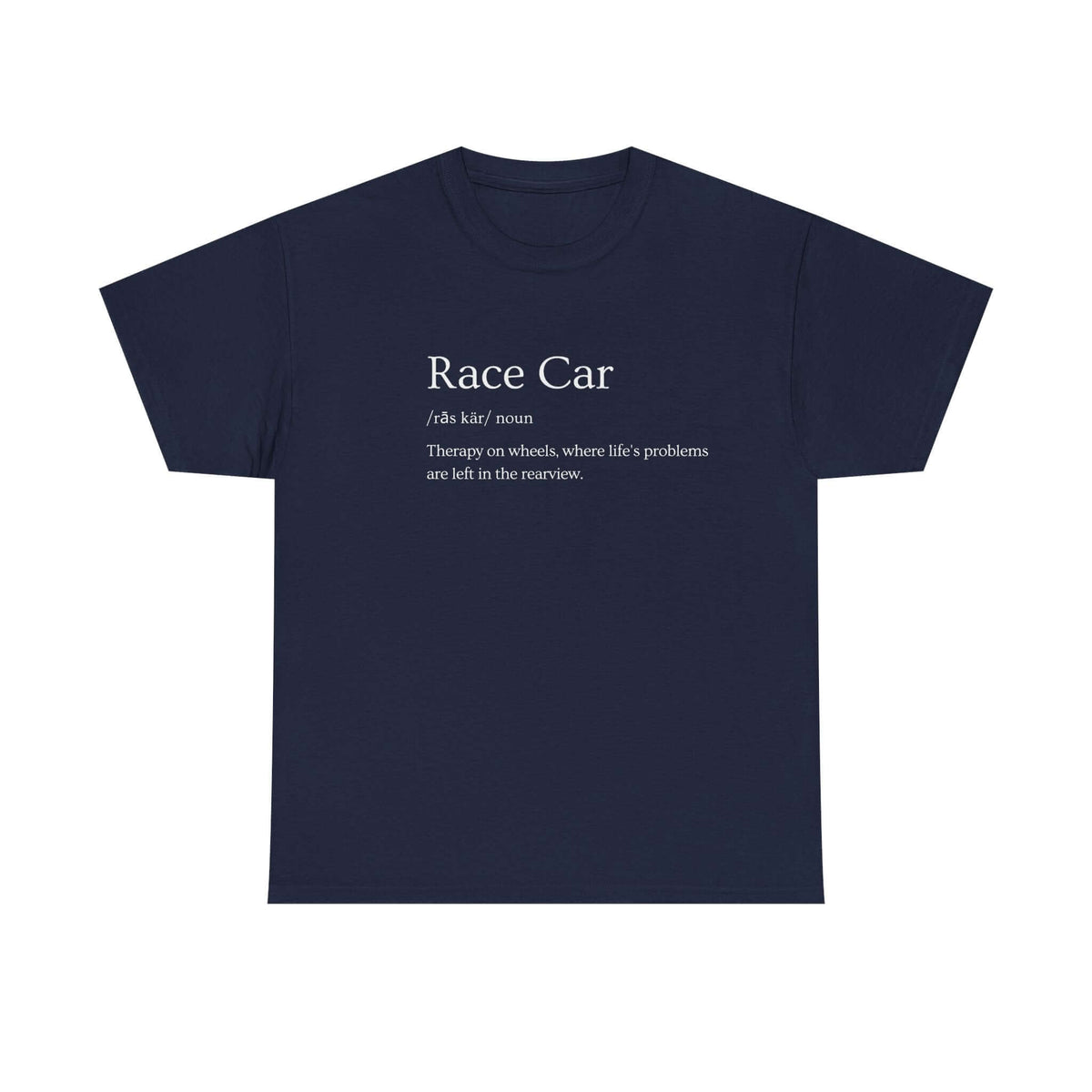 Funny race car t-shirt - car lover graphic tee for petrolheads
