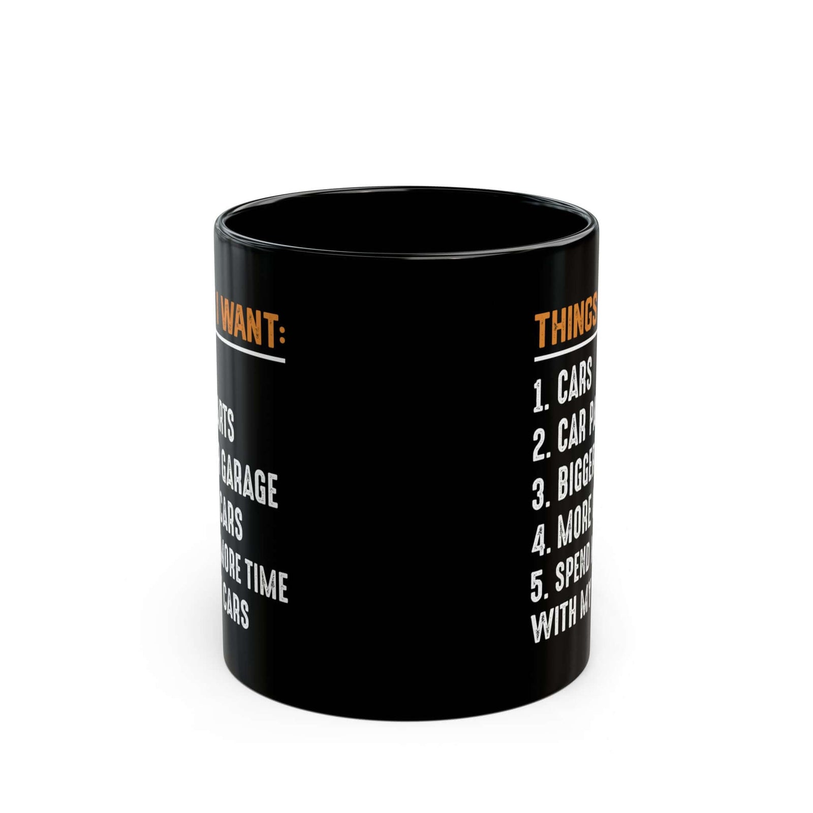 Things I Want Coffee Mug ceramic coffee mug - gift for car fans