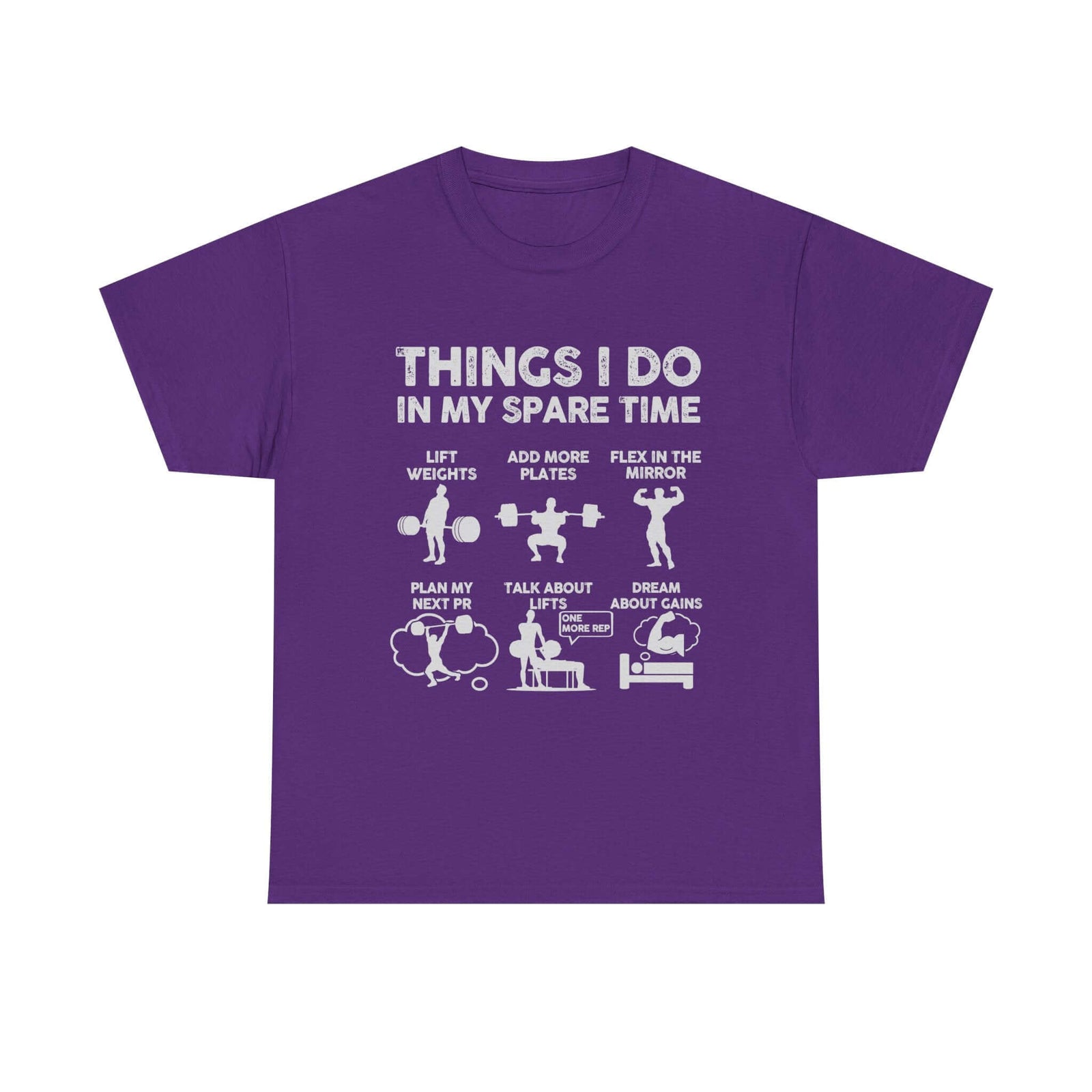 Things I Do In My Spare Time T-Shirt tee front view - gearhead gift