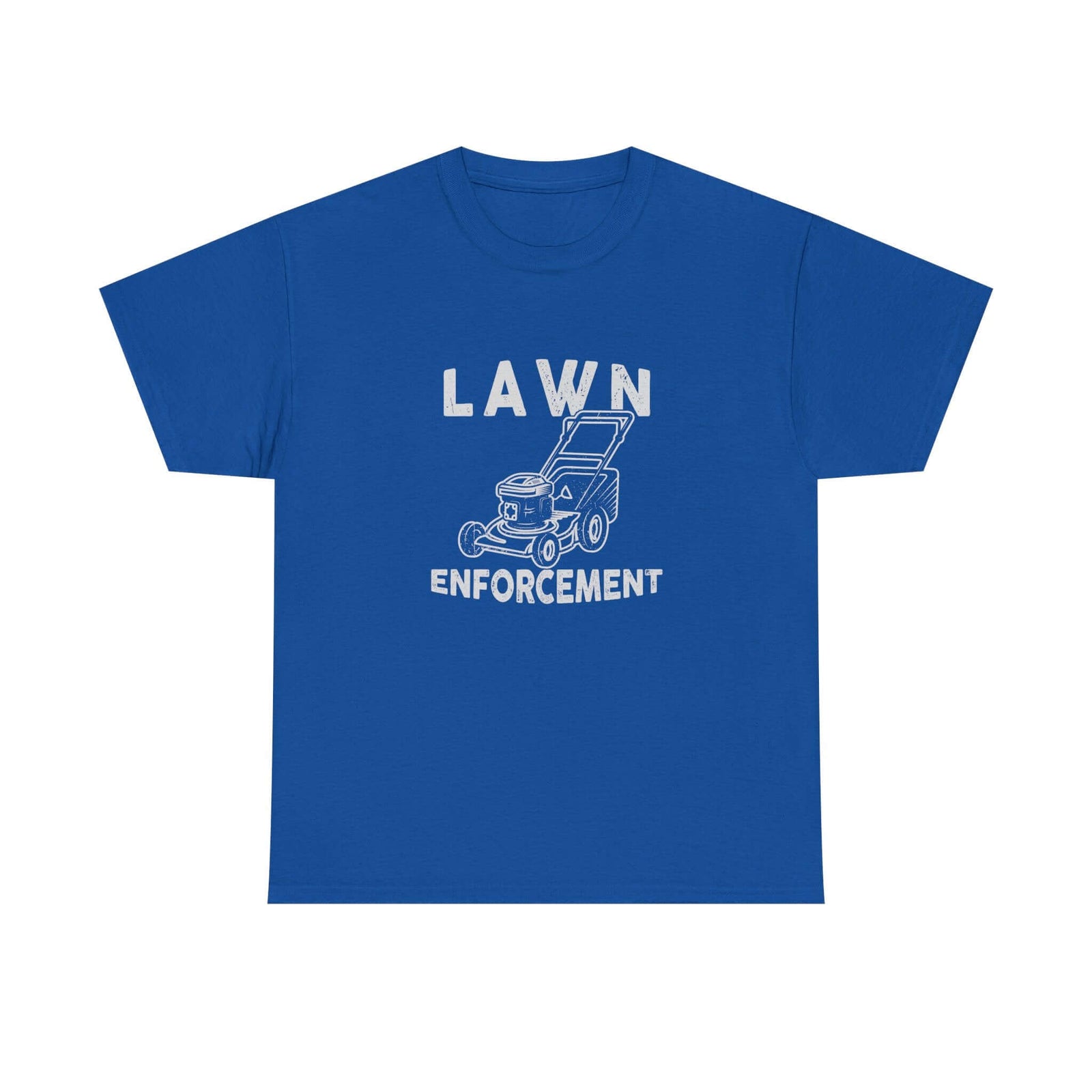 Lawn Enforcement T-Shirt shirt back view - car enthusiast tee