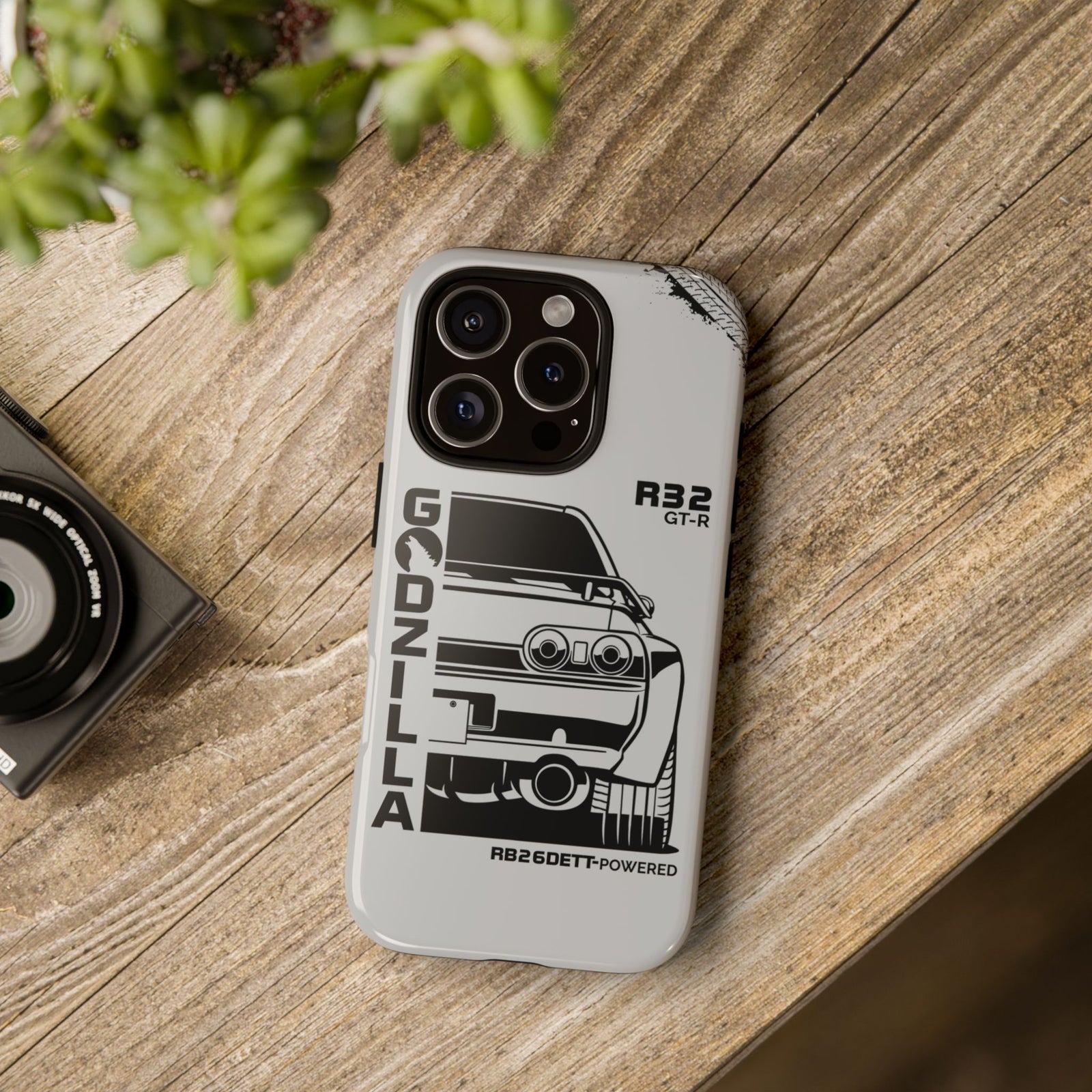 R32 Skyline GTR BNR32 Godzilla Tough Phone Case | JDM Car Gift