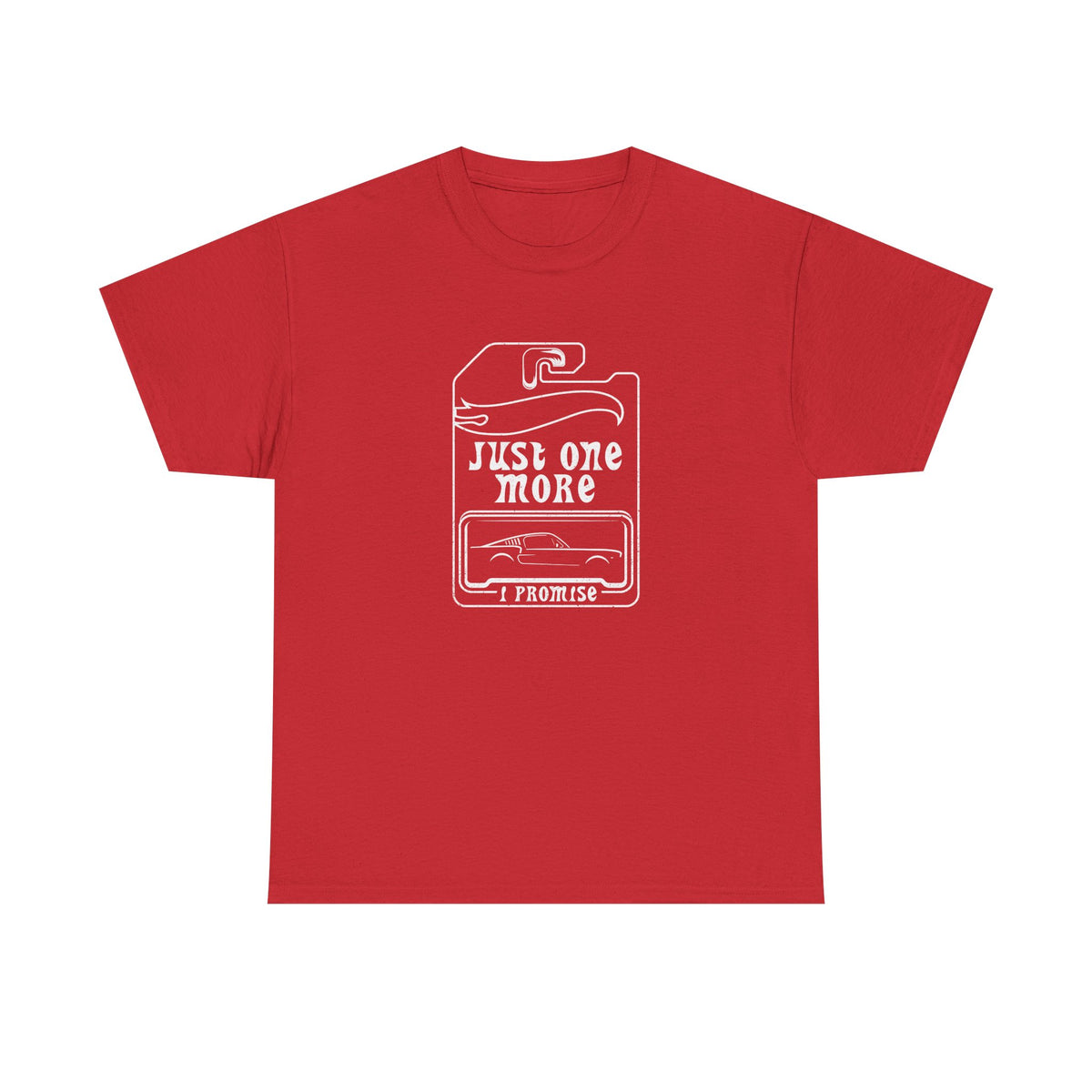 Just One More Car Part T-Shirt on model
