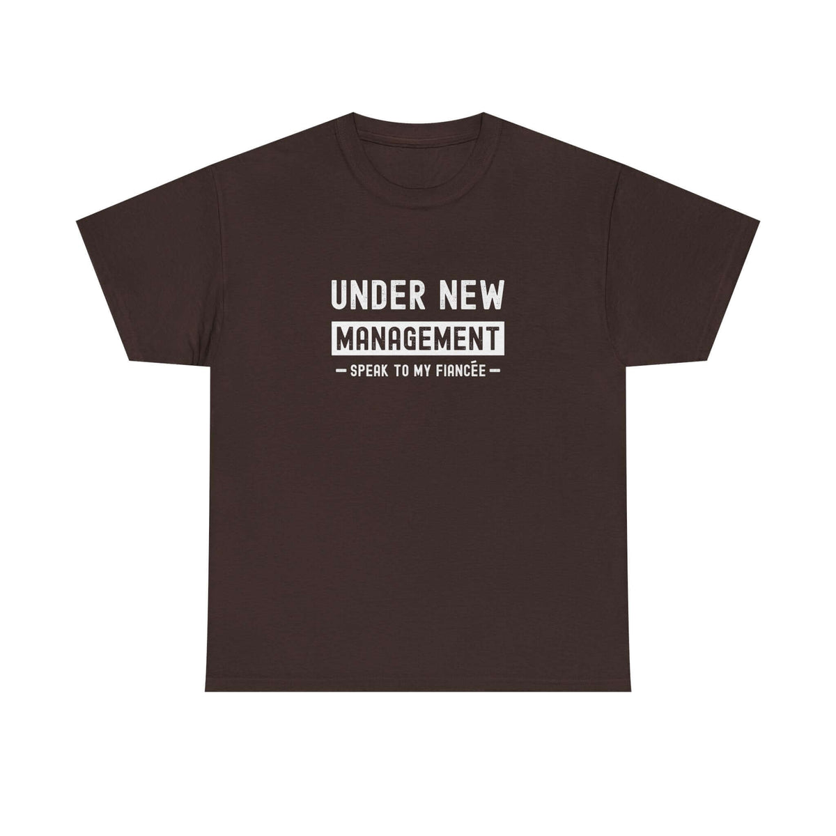 Man wearing Under New Management T-Shirt shirt - car enthusiast gift