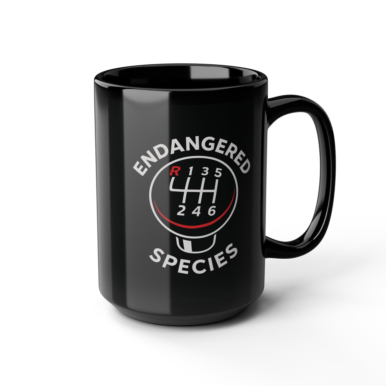 Endangered Species Stick Shift Mug coffee mug - funny car guy gift