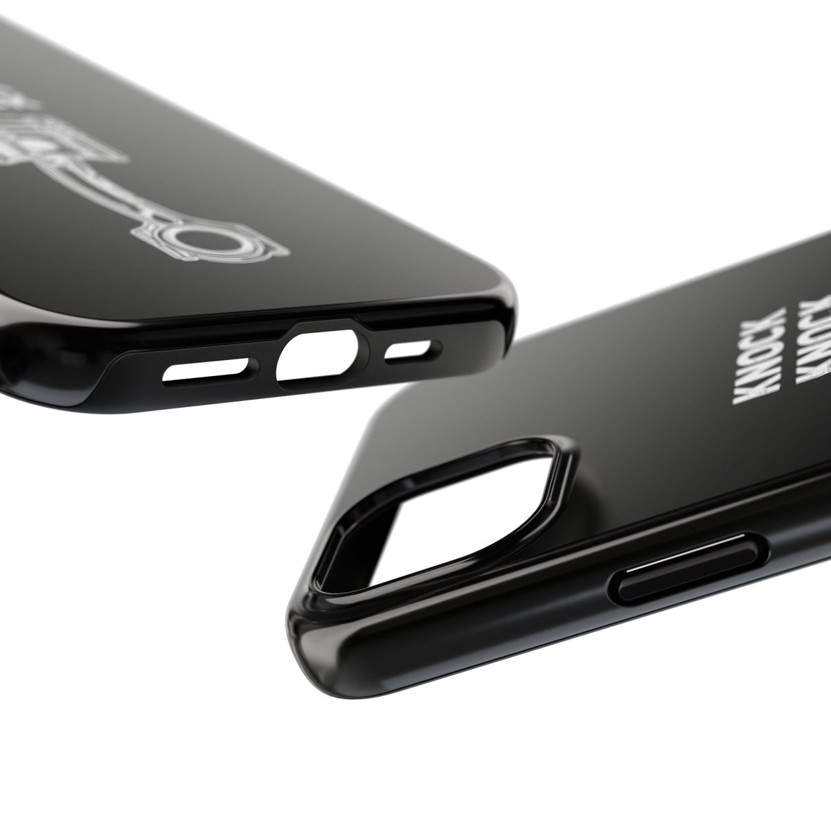 Knock Knock Broken Piston Phone Case | Funny Mechanic Car Guy Gift