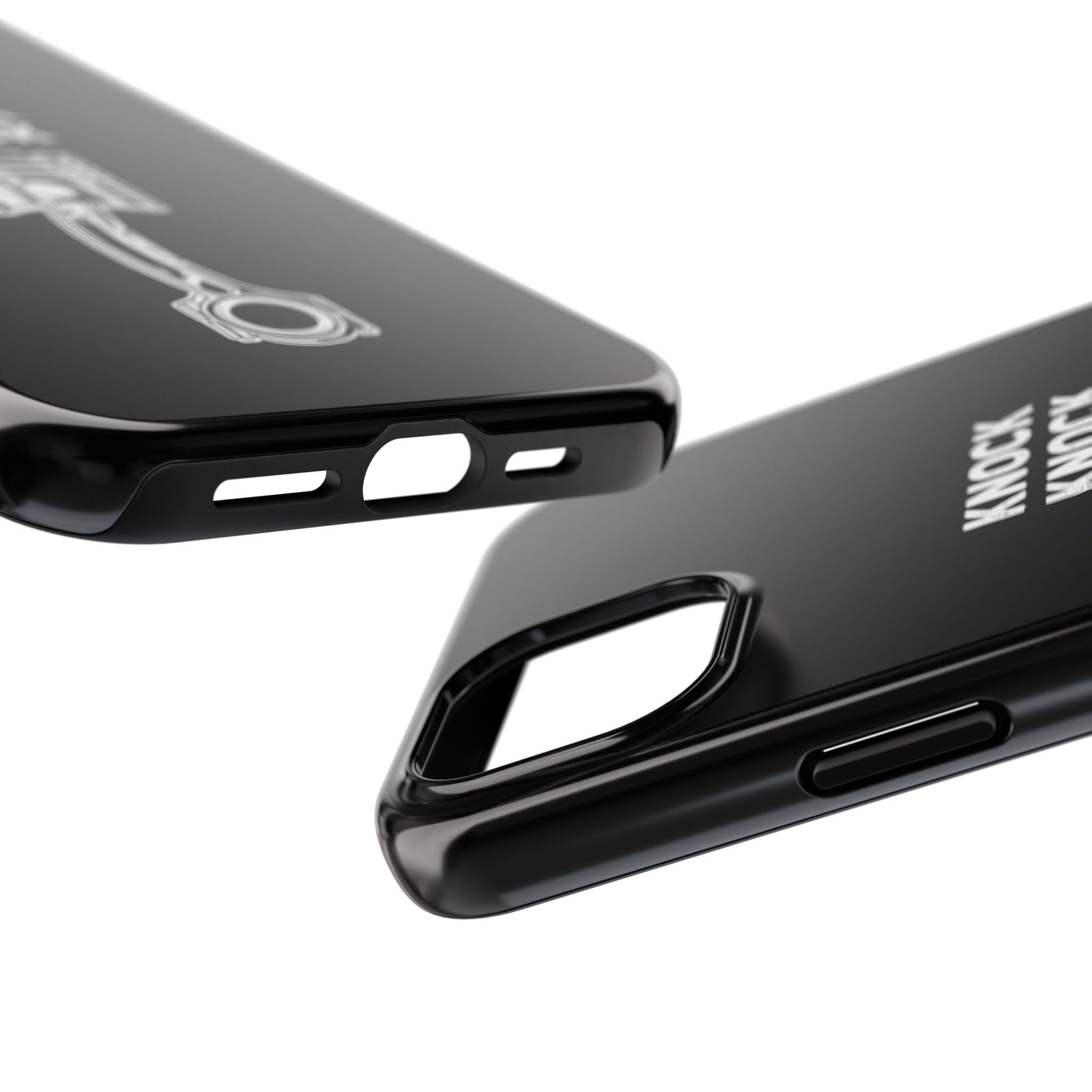 Knock Knock Broken Piston Phone Case | Funny Mechanic Car Guy Gift
