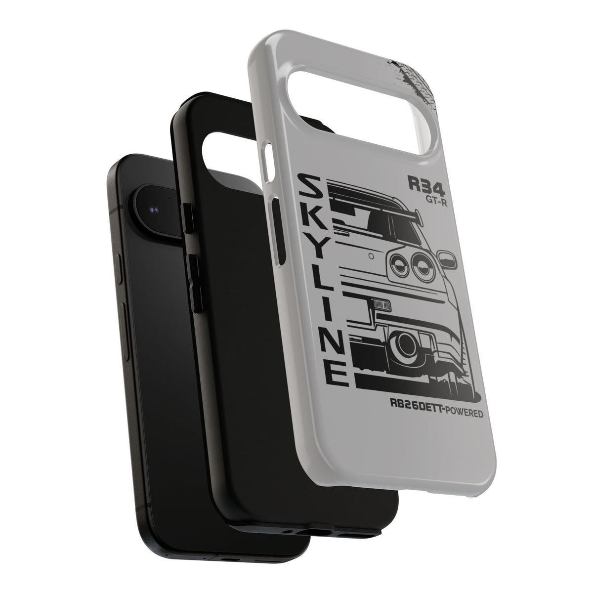 R34 Skyline GTR BNR34 Godzilla Tough Phone Case | JDM Car Gift