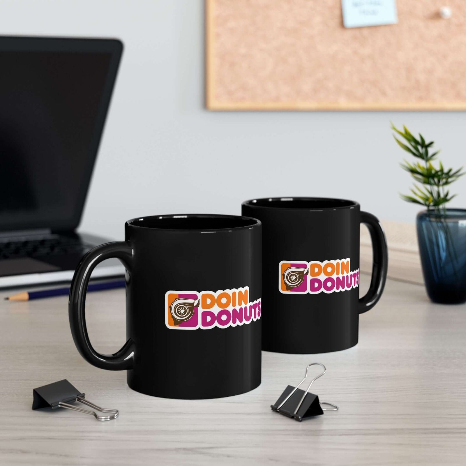 Doin Donuts Coffee Mug coffee mug gift - car guy present