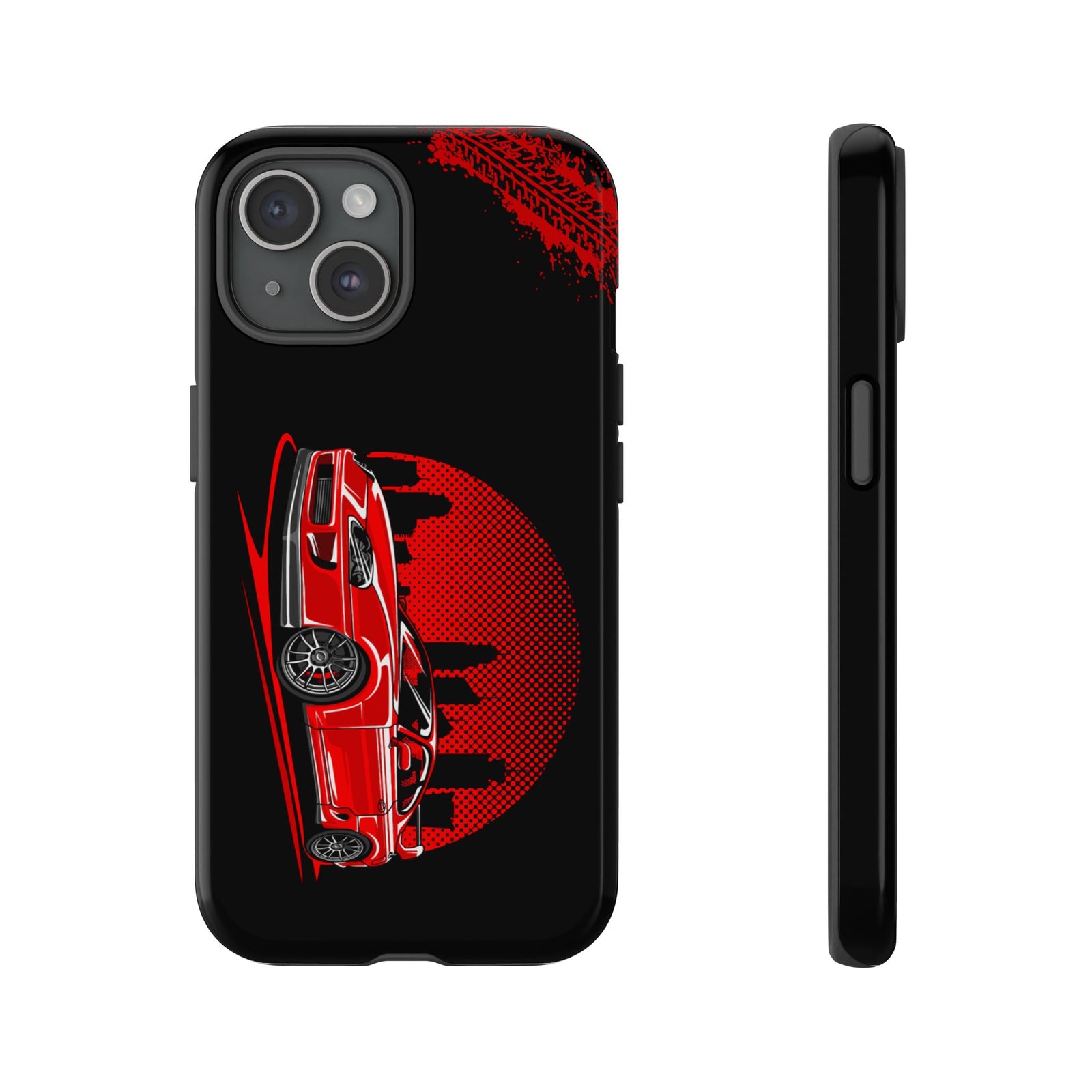 MKIV A80 Supra 2JZ Red City Tough Phone Case | JDM Car Guy Gift