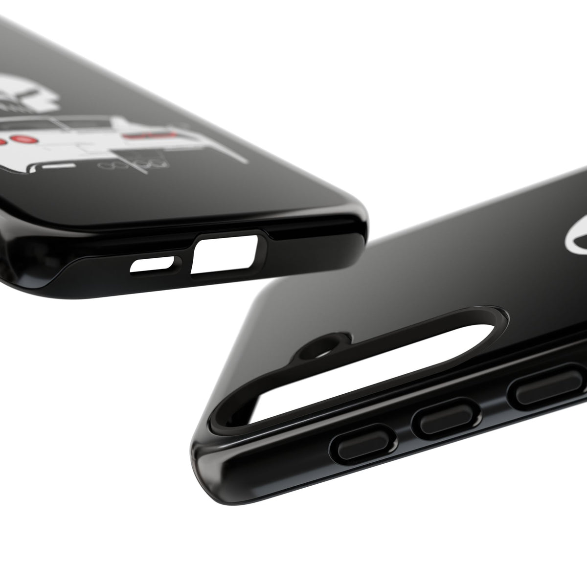 Corvette Punisher Skull Tough Phone Case | Muscle Car Guy Gift