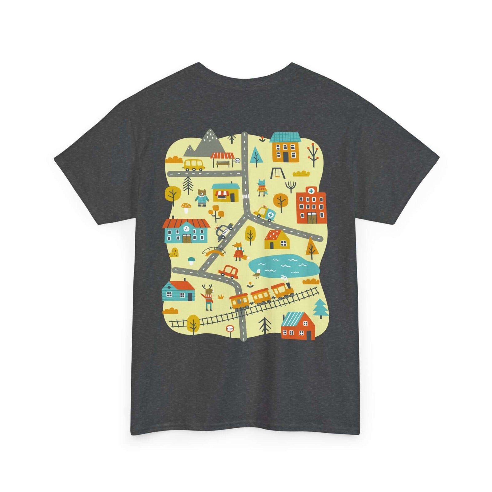 City Play Roads T-Shirt | Funny Dad Gift for Car Lovers
