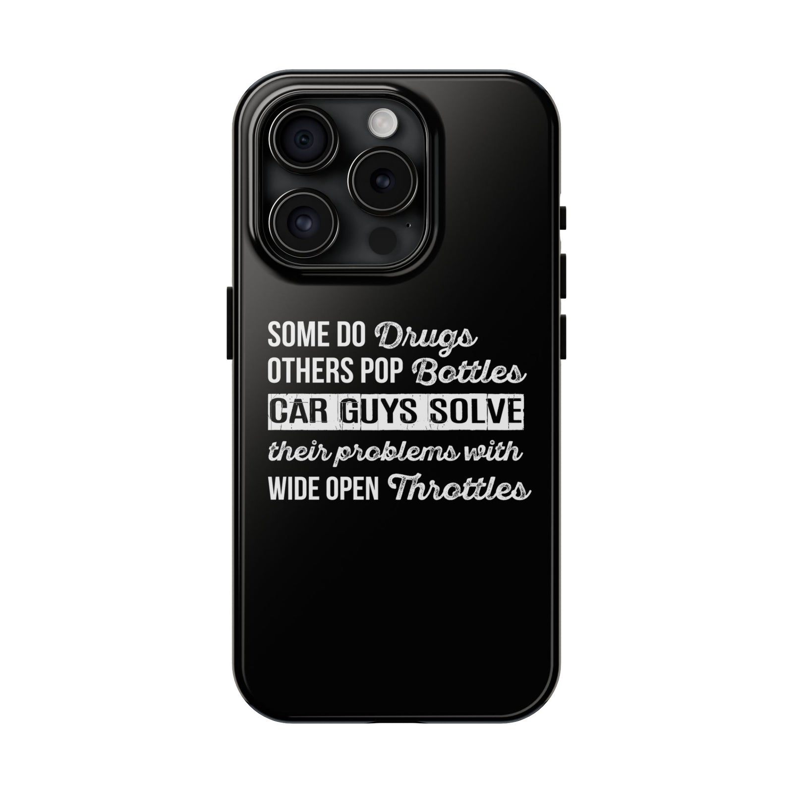 Car Guys Problems Funny Tough Car Phone Case | Car Enthusiast Gift