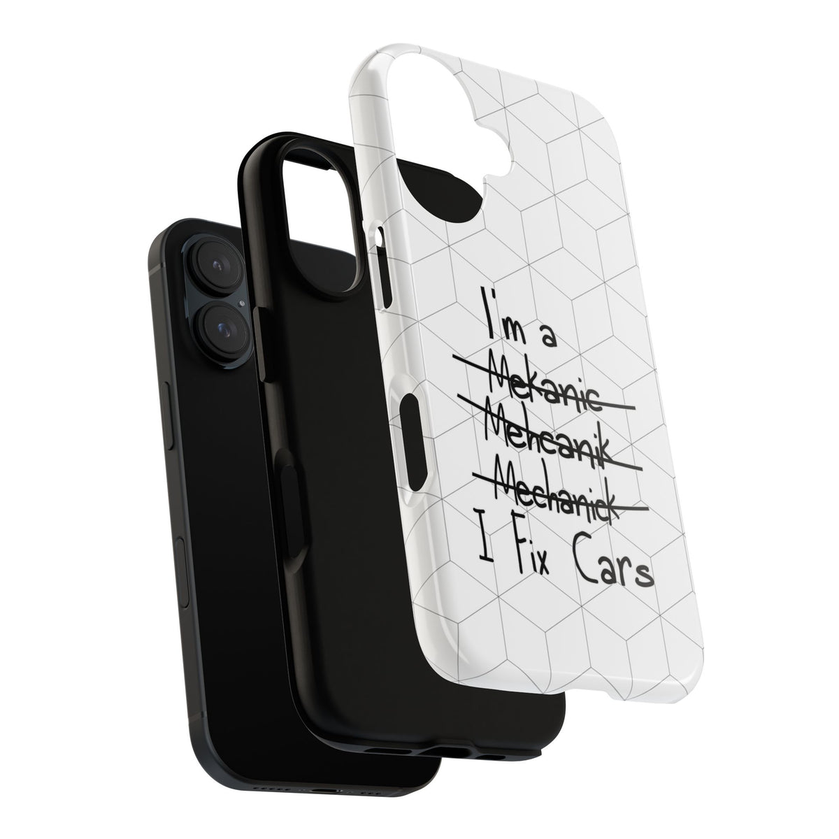 Mechanic I Fix Cars Funny Tough Phone Case | Car Guy Gift
