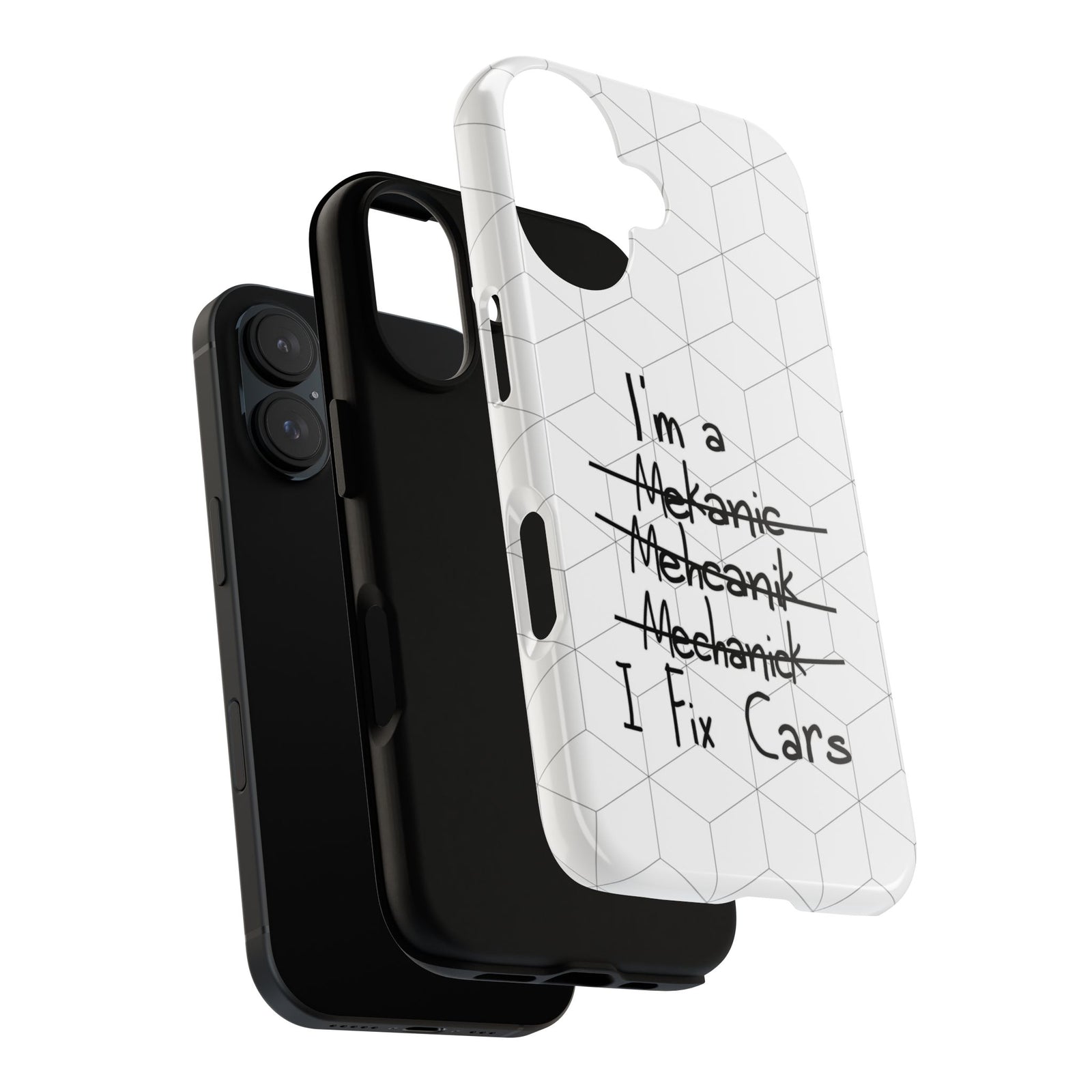 Mechanic I Fix Cars Funny Tough Phone Case | Car Guy Gift