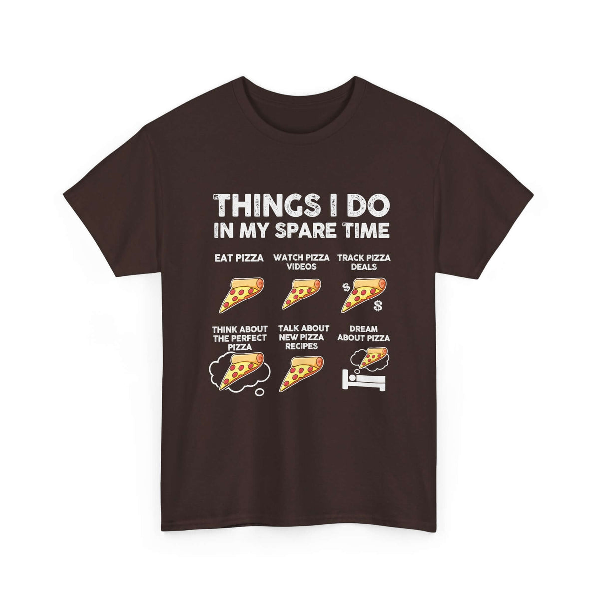 Pizza shirt - things I do in spare time - funny gift for pizza fans