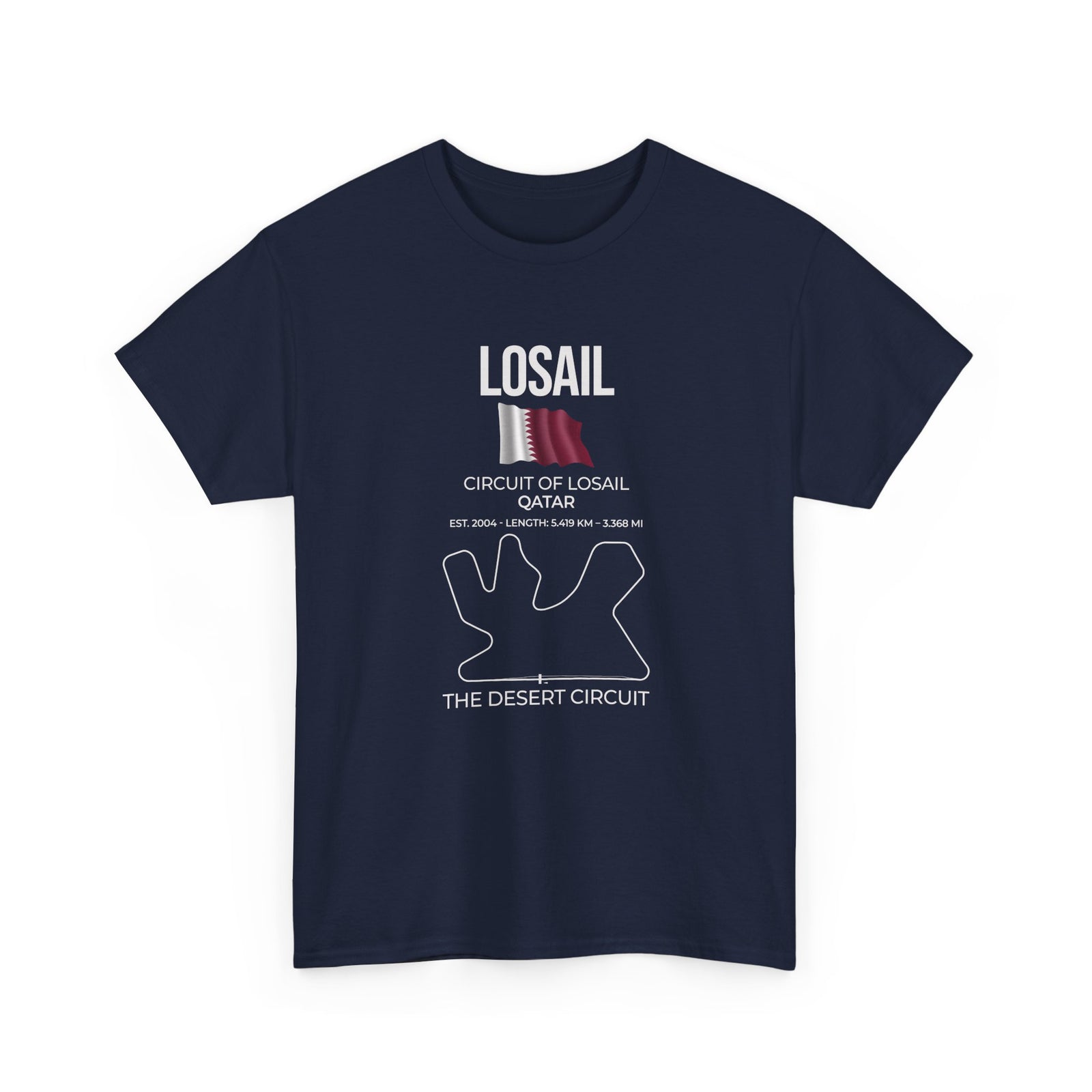Losail Race Track T-Shirt | Qatar Circuit Motorsport Tee