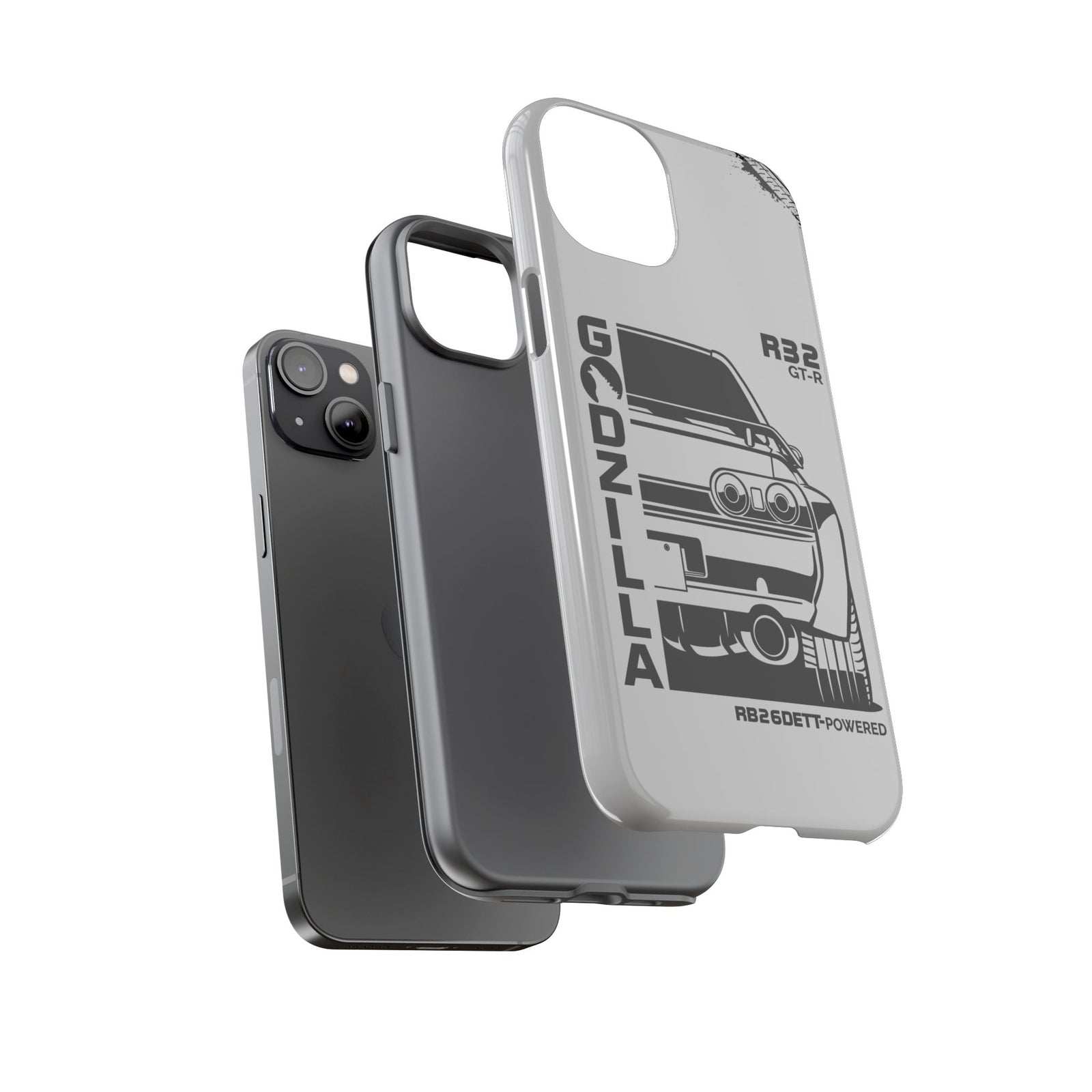 R32 Skyline GTR BNR32 Godzilla Tough Phone Case | JDM Car Gift