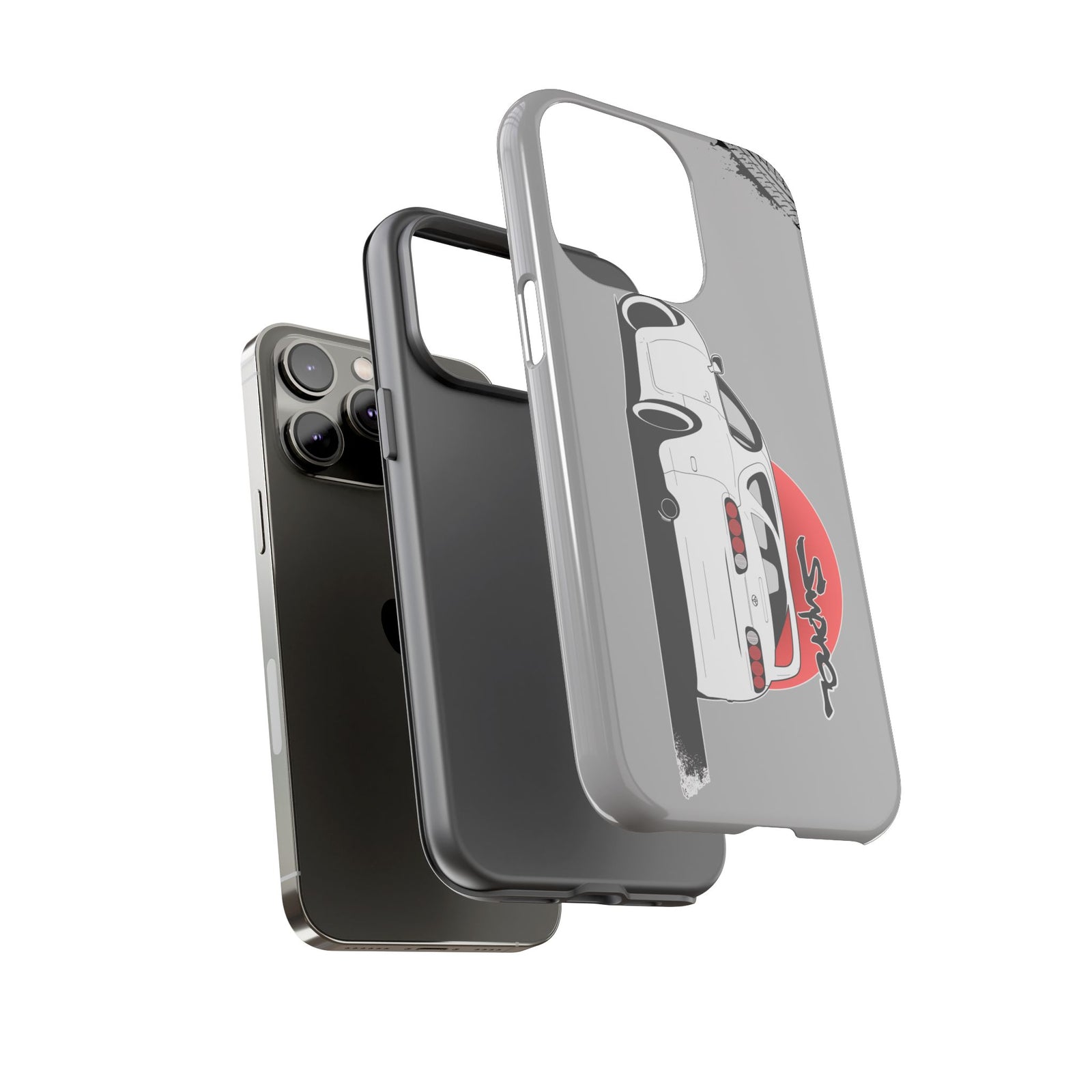 MKIV A80 Supra 2JZ Beast Tough Phone Case - iPhone 14 Pro Max, glossy, dual-layer protection