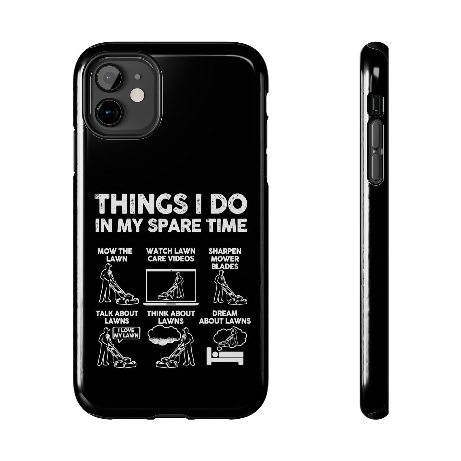Funny Lawn Care phone case | mowing enthusiast gift