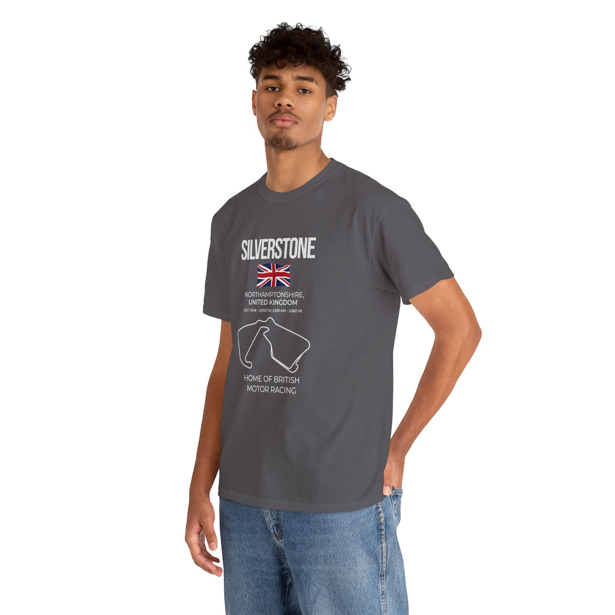 Silverstone Race Track T-Shirt | British Grand Prix Circuit Motorsport Tee
