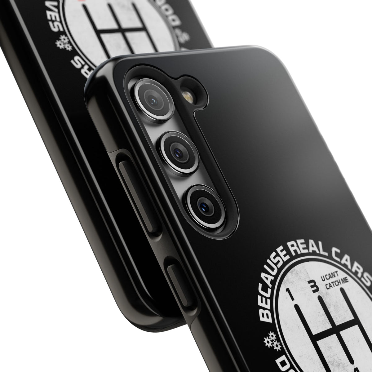 Real Cars Don't Shift Themselves Tough Phone Case | Manual Car Guy Gift
