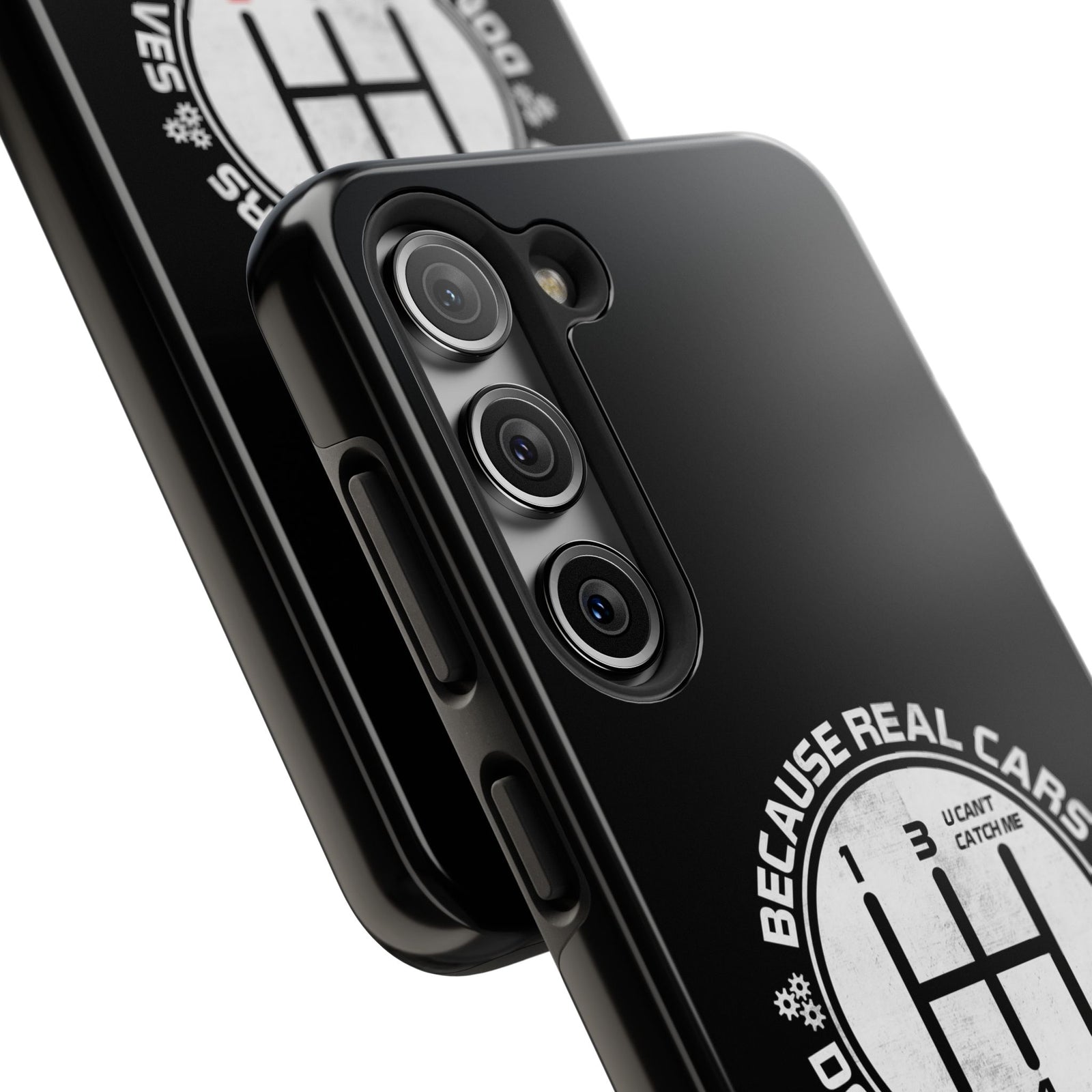 Real Cars Don't Shift Themselves Tough Phone Case | Manual Car Guy Gift