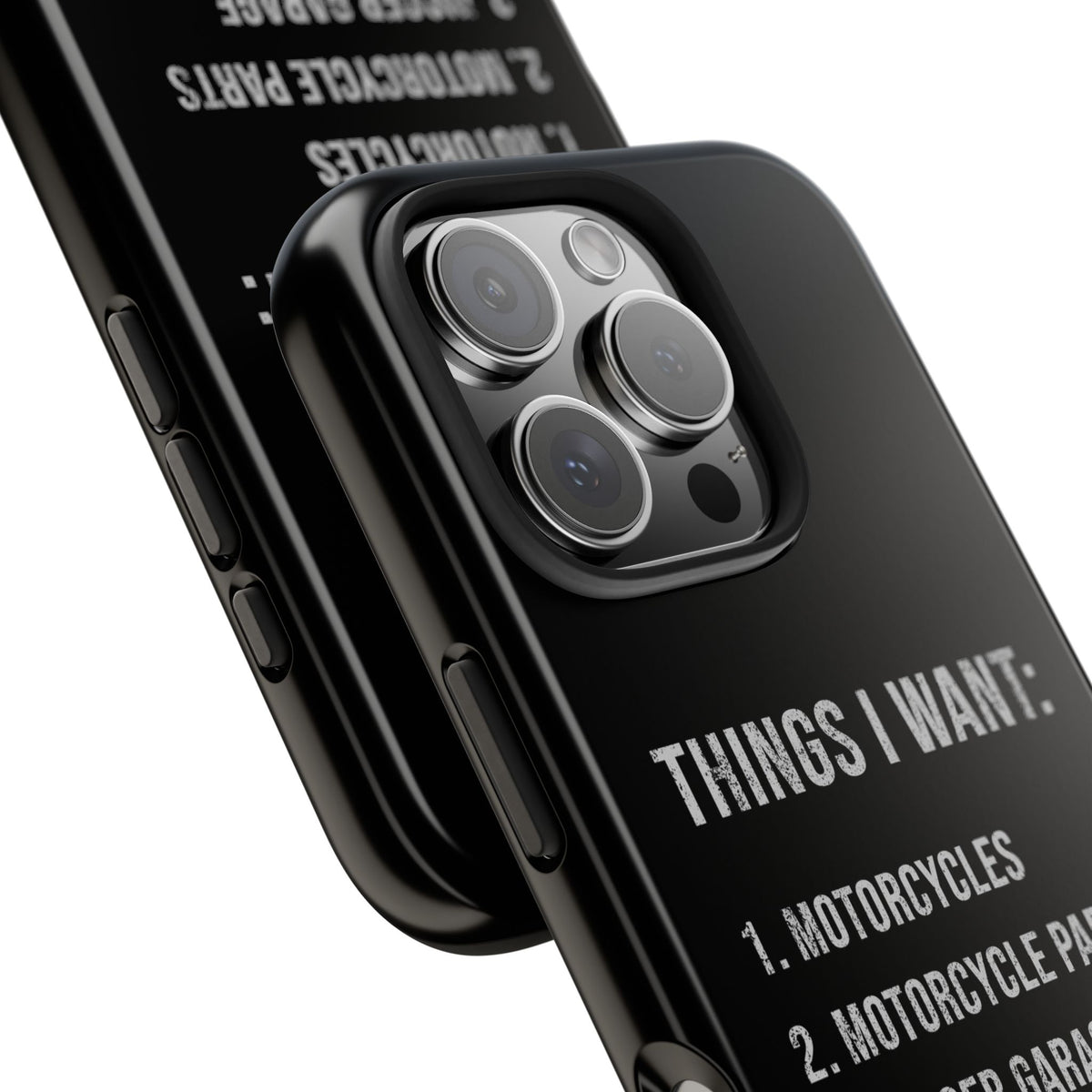 Things I Want: Motorcycles Phone Case | Biker Gift