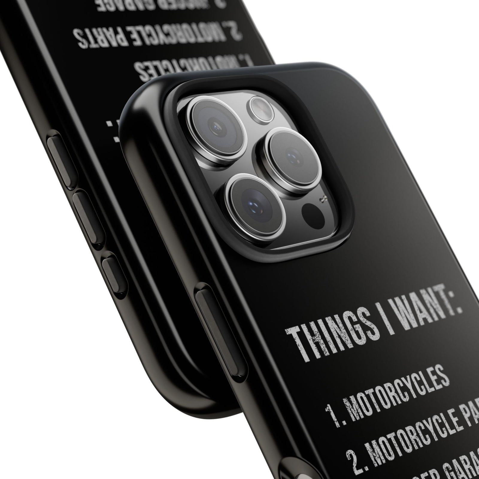 Things I Want: Motorcycles Phone Case | Biker Gift