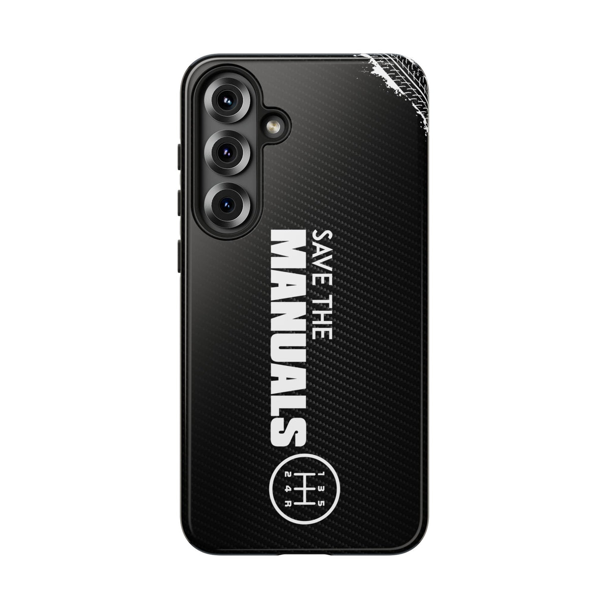 Save The Manuals Tough Phone Case | Manual Transmission Car Guy Gift