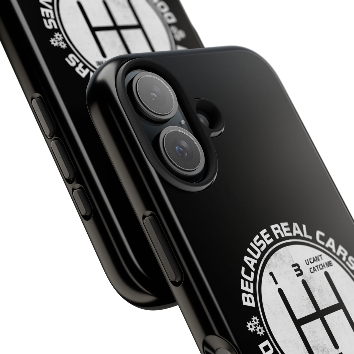 Real Cars Don't Shift Themselves Tough Phone Case | Manual Car Guy Gift