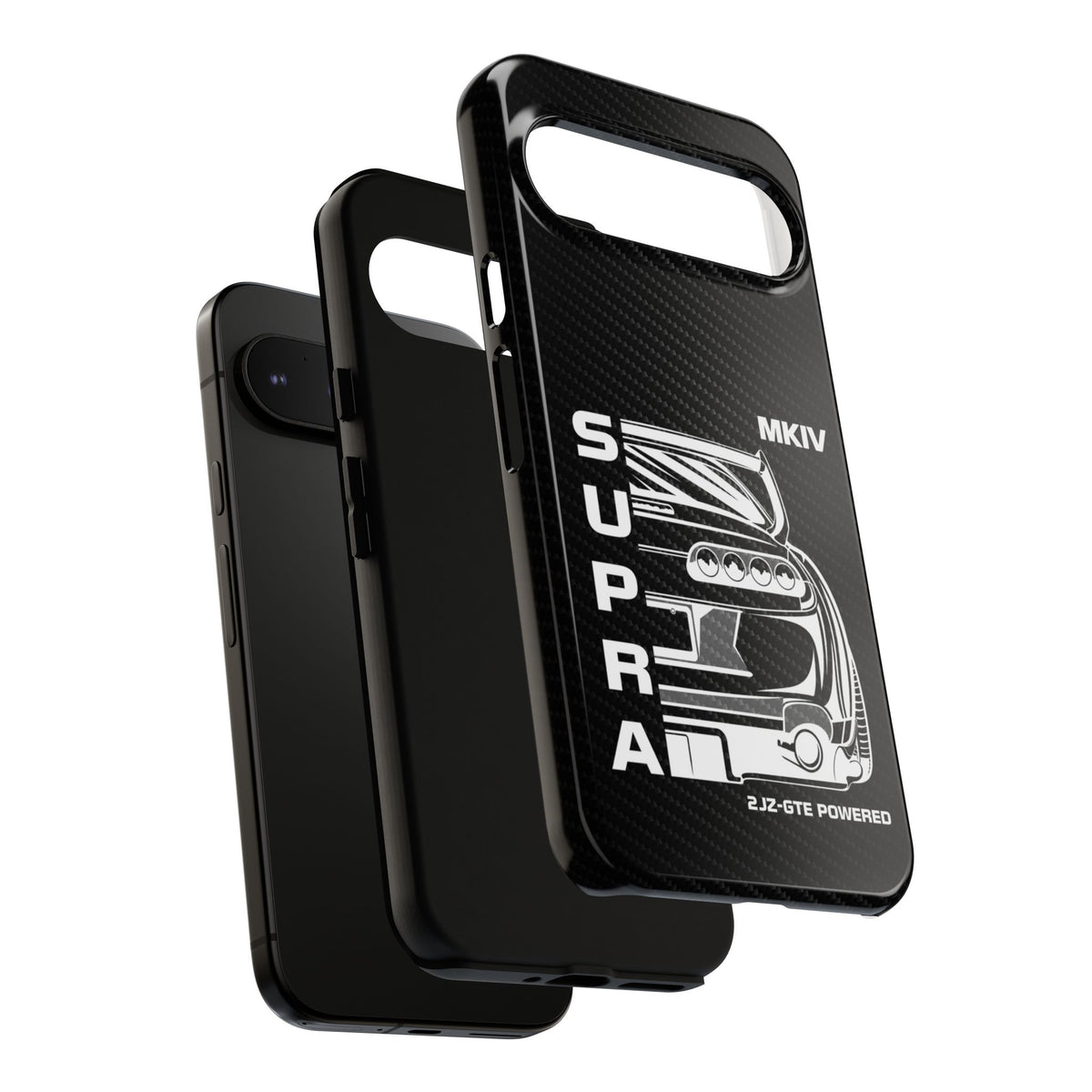 JDM Back View Tough Phone Case - Google Pixel 9 Pro XL, glossy, dual-layer protection