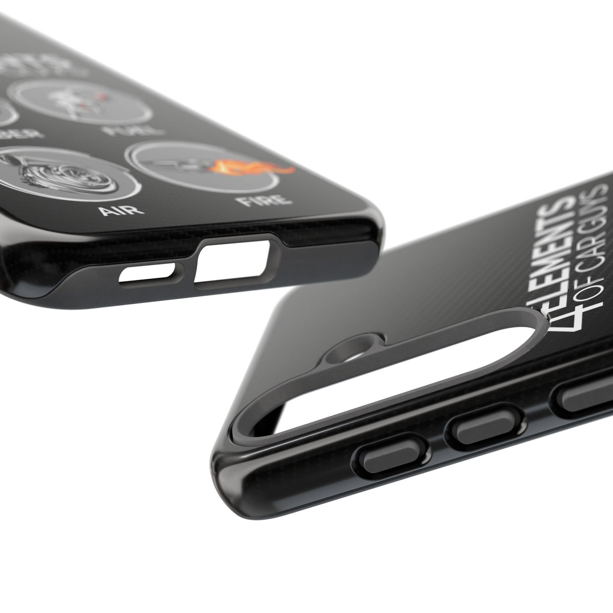 The 4 Elements of Car Guys Tough Phone Case | Funny Car Lover Gift