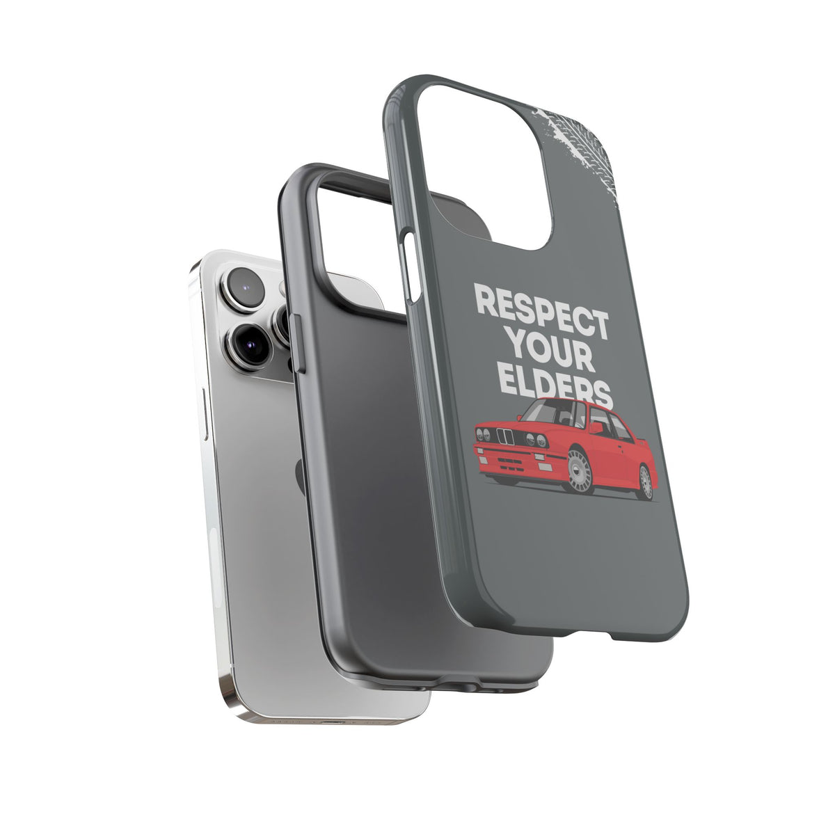 E30 M3 Respect Your Elders Tough Phone Case | Classic Car Guy Gift
