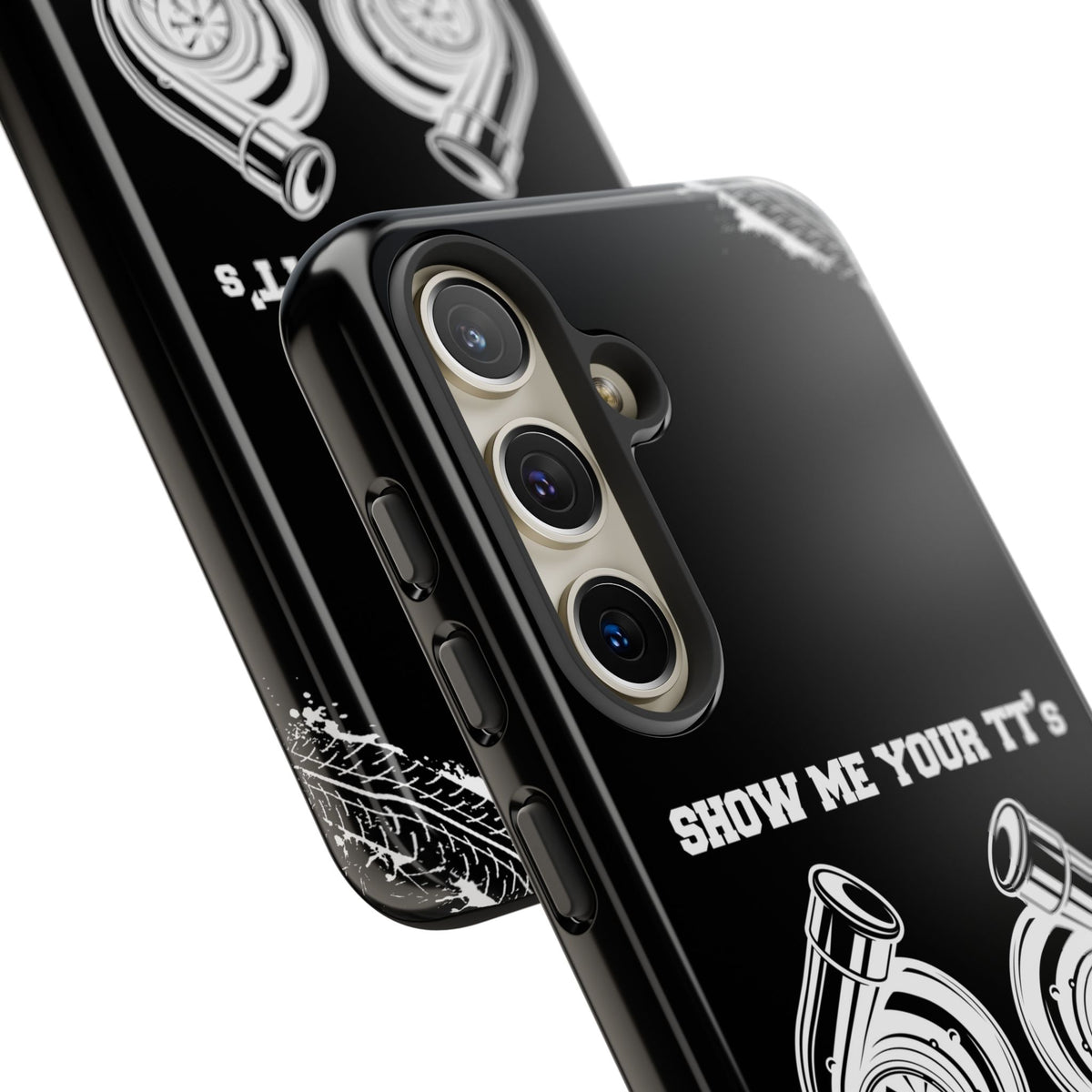 Show Me Your TTs Twin Turbo Tough Phone Case | Funny Car Guy Gift