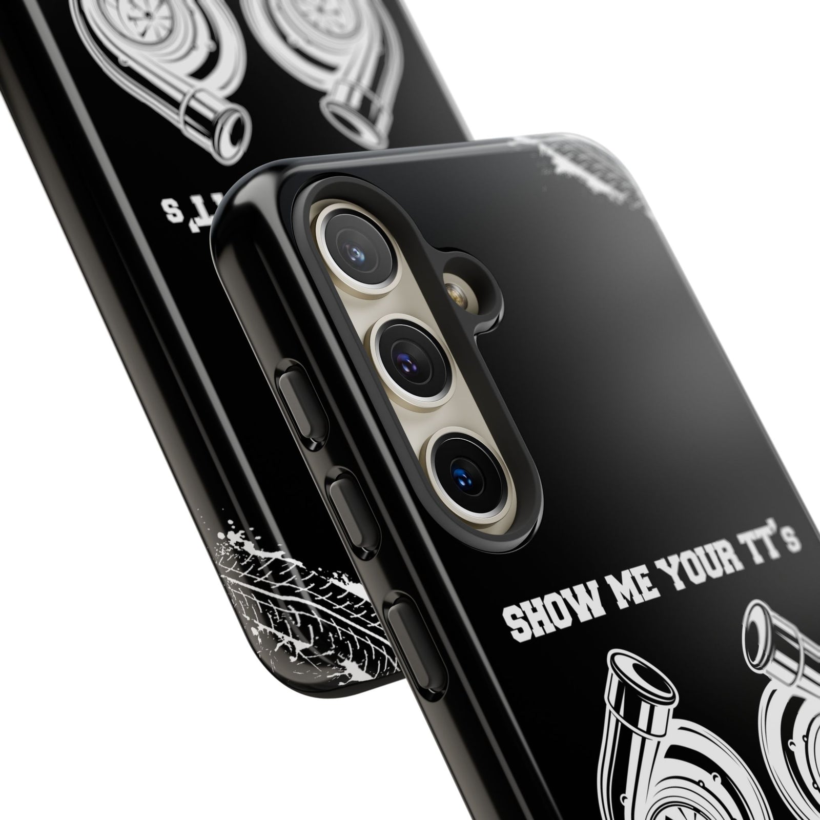 Show Me Your TTs Twin Turbo Tough Phone Case | Funny Car Guy Gift