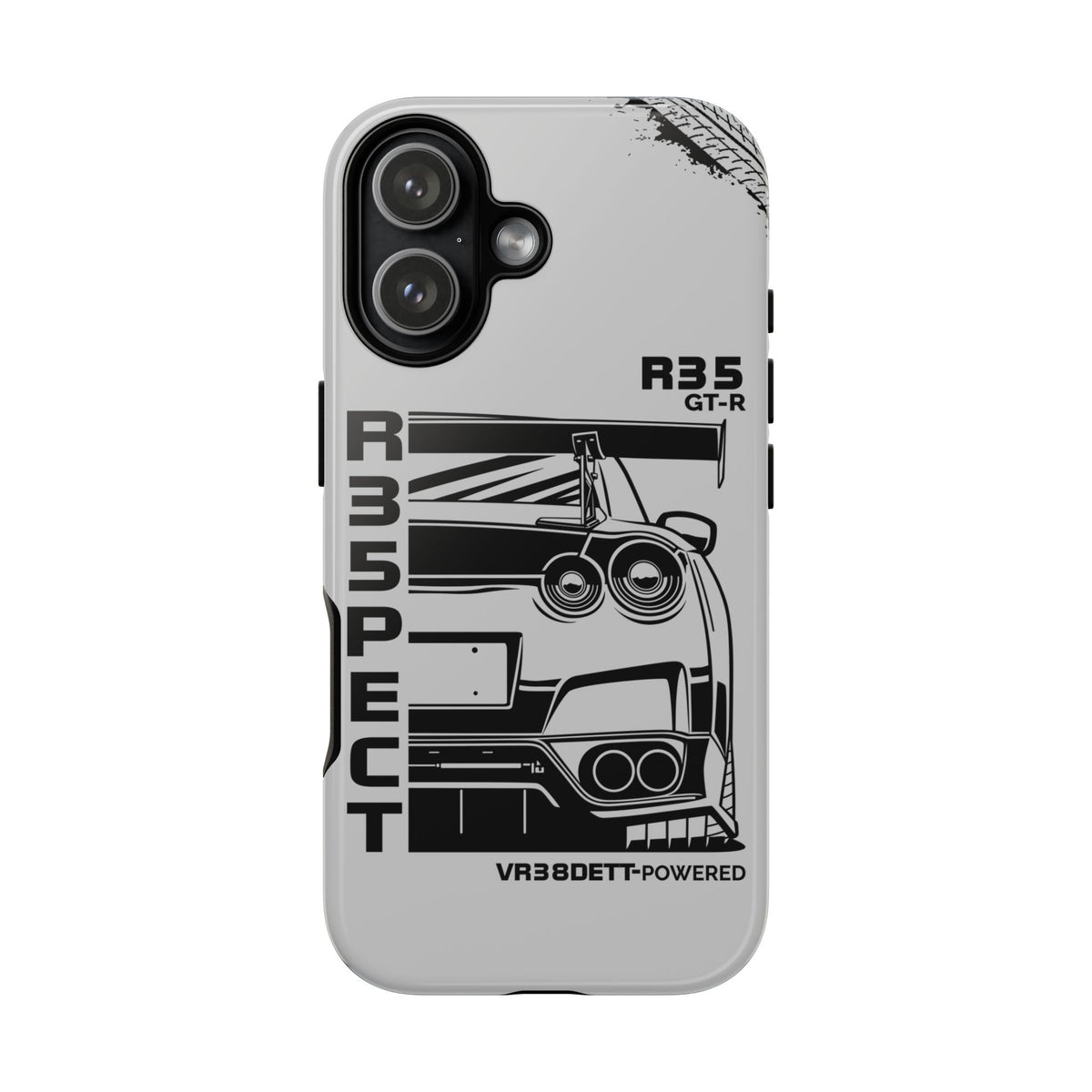 JDM Front View Tough Phone Case - iPhone 17, glossy, front view