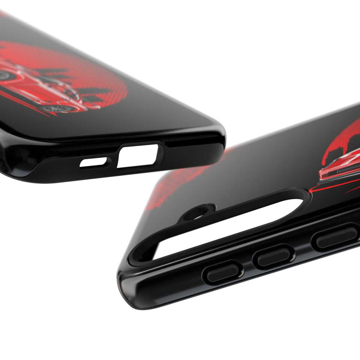 MKIV A80 Supra 2JZ Red City Tough Phone Case | JDM Car Guy Gift