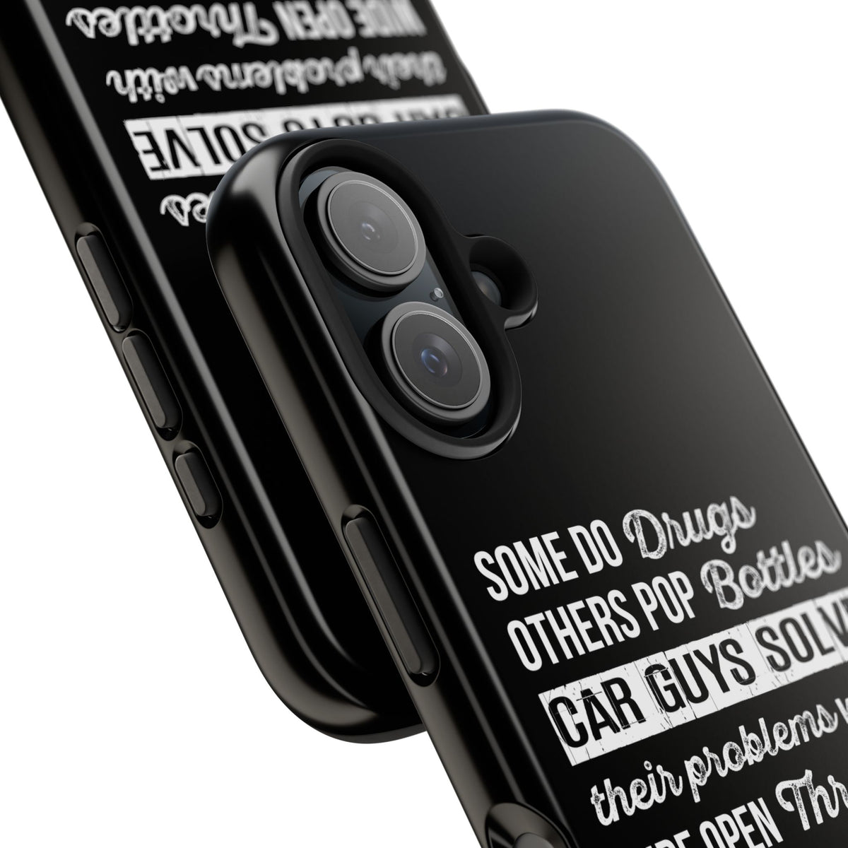 Car Guys Problems Funny Tough Car Phone Case | Car Enthusiast Gift