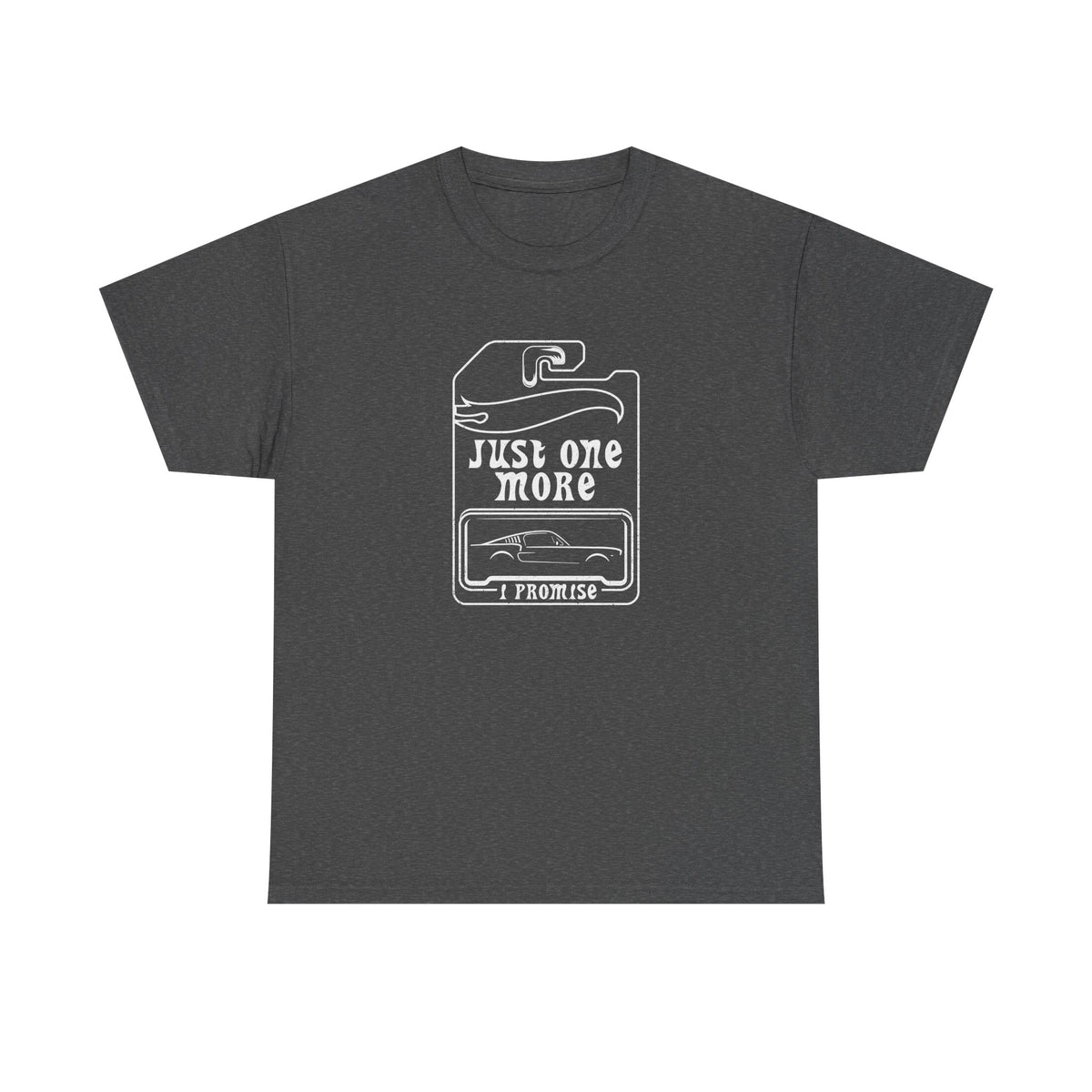 Just One More Car T-Shirt - Black