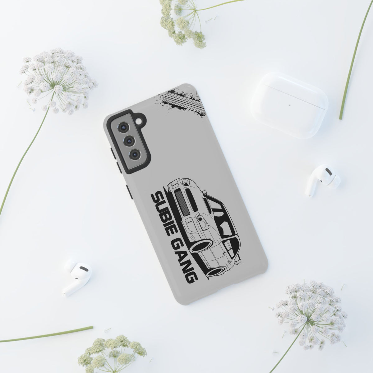 JDM Gang Tough Phone Case - Samsung Galaxy S21 Plus, glossy, lifestyle photo