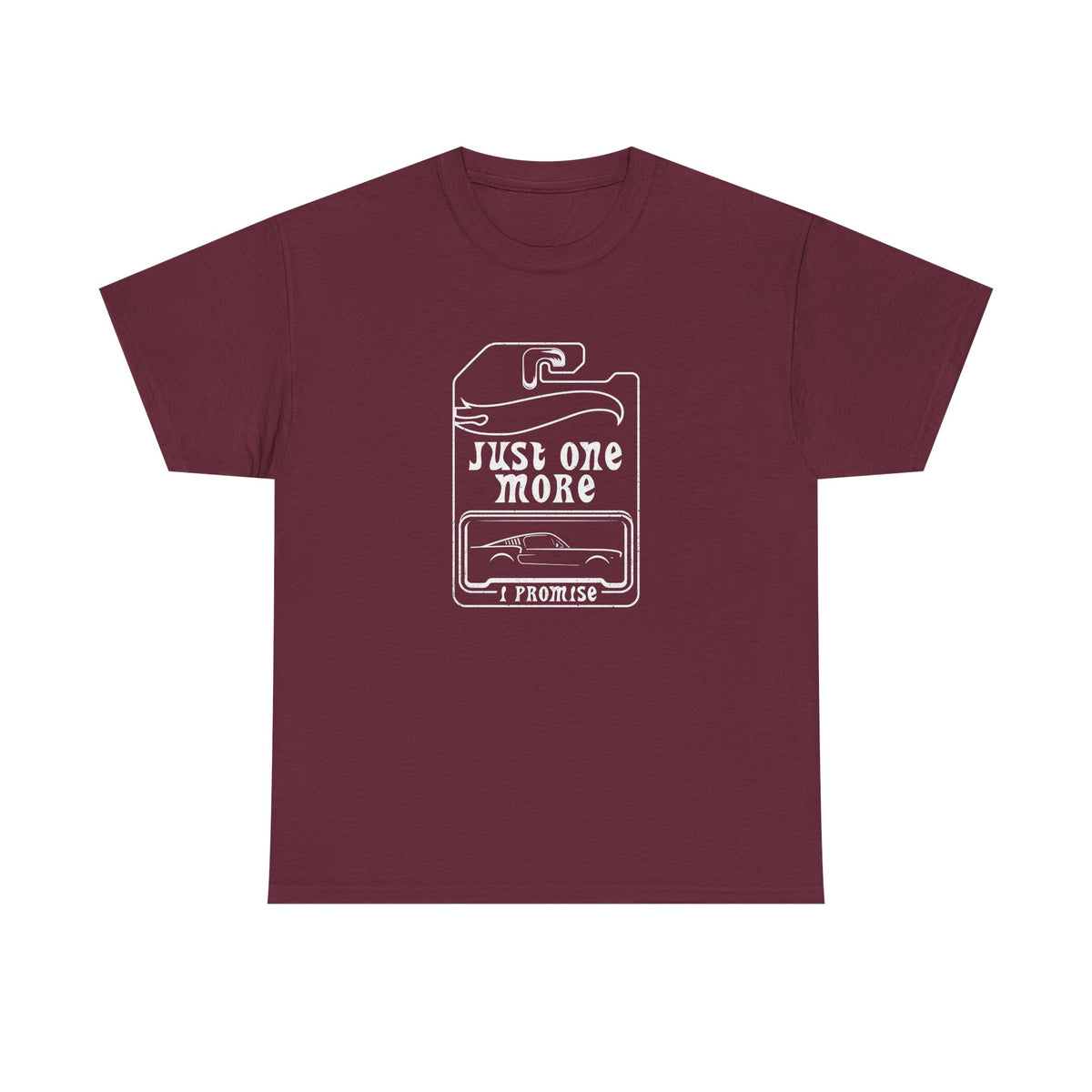 Just One More Car Part vintage tee front view - car modifier gift shirt