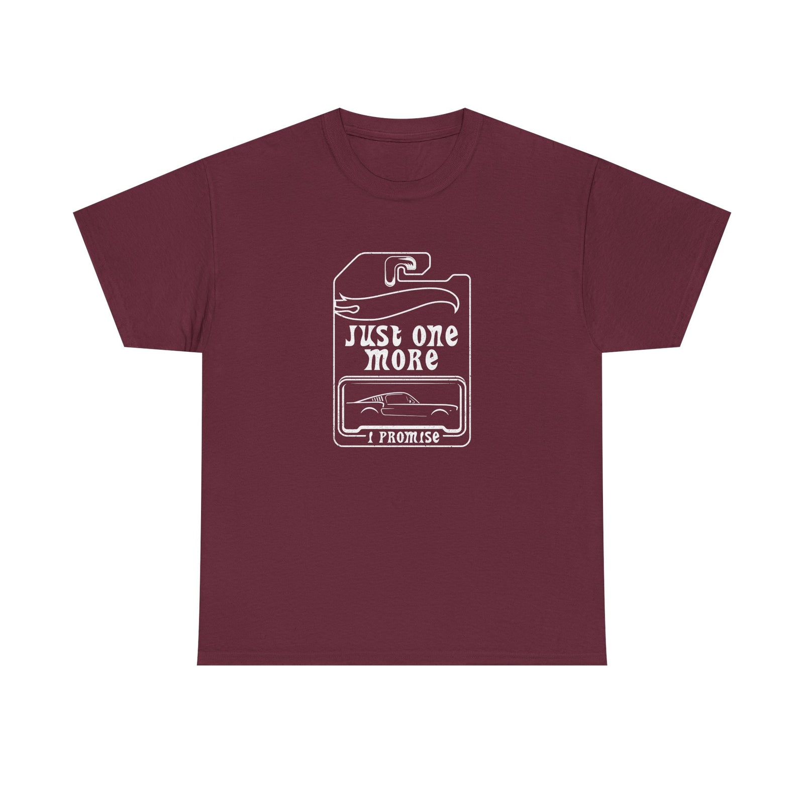 Just One More Car Part garment-dyed t-shirt - funny gift for car builders and tuners