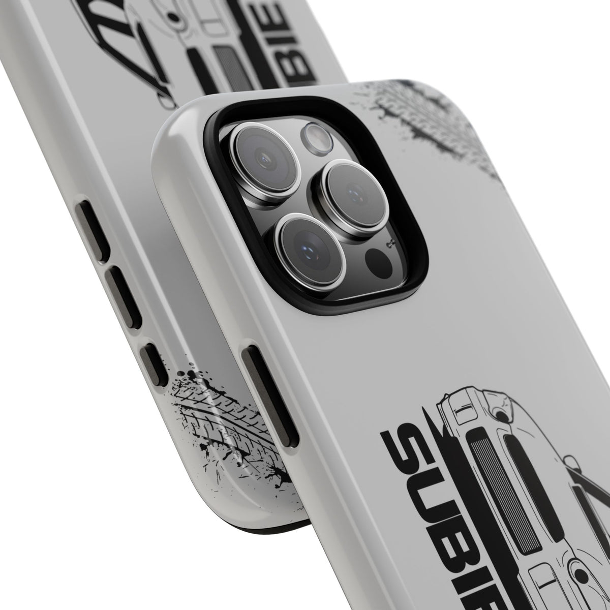 JDM Gang Tough Phone Case - iPhone 16 Pro Max, glossy, camera cutout close-up