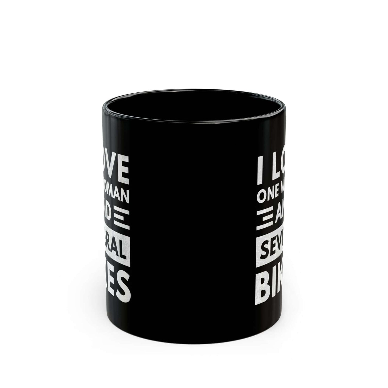 I Love One Woman and Several Bikes Coffee Mug ceramic coffee mug - gift for car fans