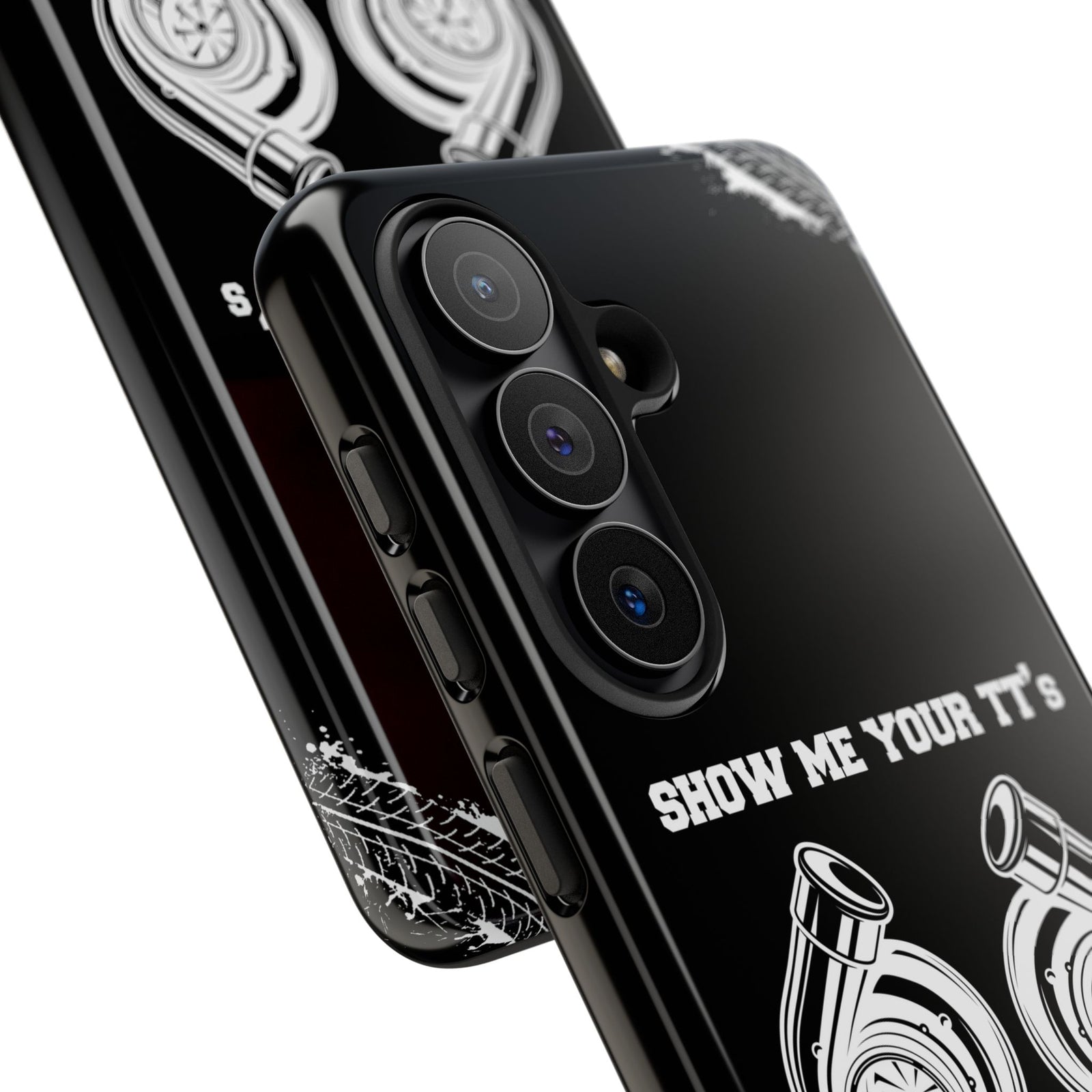 Show Me Your TTs Twin Turbo Tough Phone Case | Funny Car Guy Gift